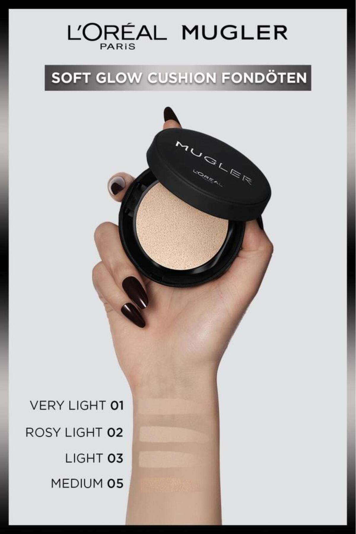 کرم پودر بنیاد کوسن موگلر 03 اورجینال L'Oreal Paris