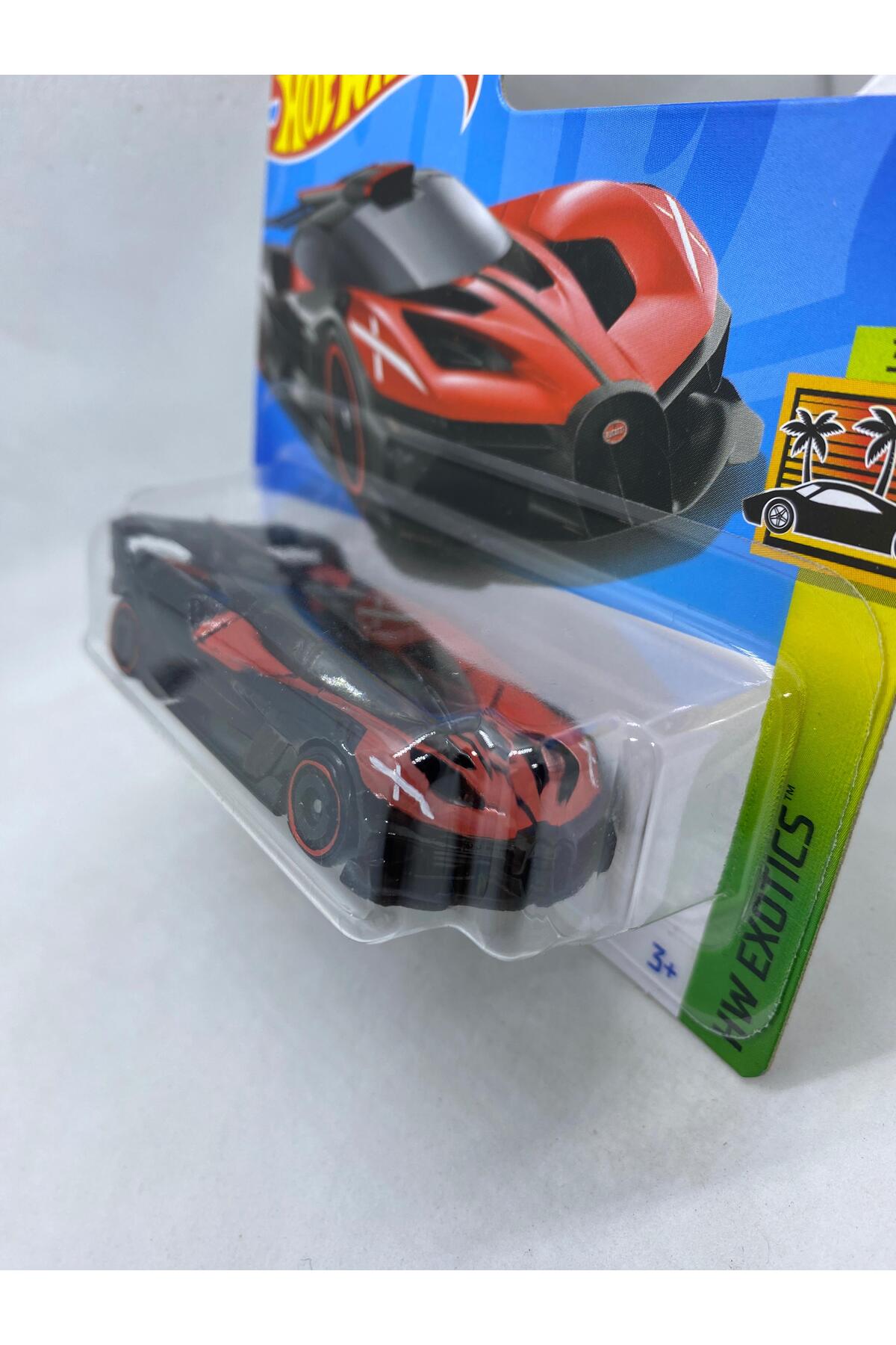 ماشین اسباب بازی بوگاتی بولید قرمز از ترکیه HOT WHEELS