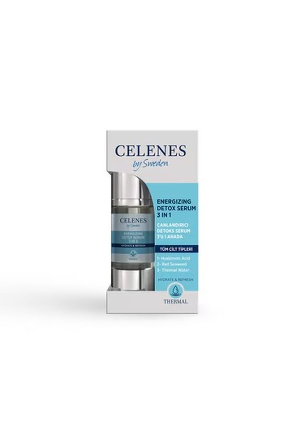 سرم پوست انیمیشن سرمی حرارتی سم زدایی 30 میل Celenes by Sweden