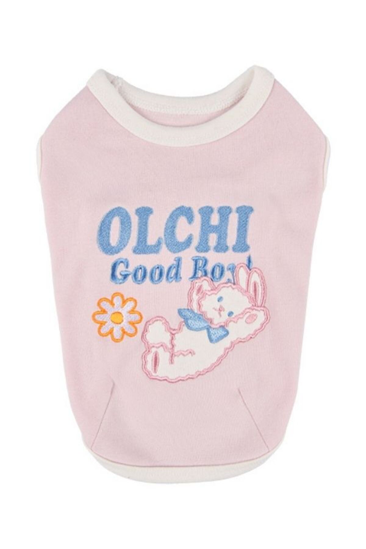 لباس سگ اولچی Olchi مدل Good Bunny، کد OAZA-TS6796 صورتی