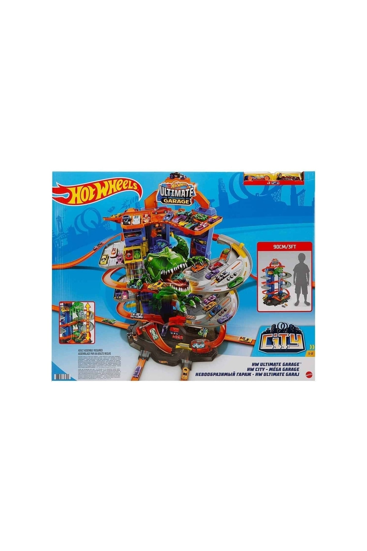 سایر ست های بازی ® HW ROBOTICS T REX ULTIMATE GARAGE ™ | GJL14 هات ویلز اورجینال HOT WHEELS