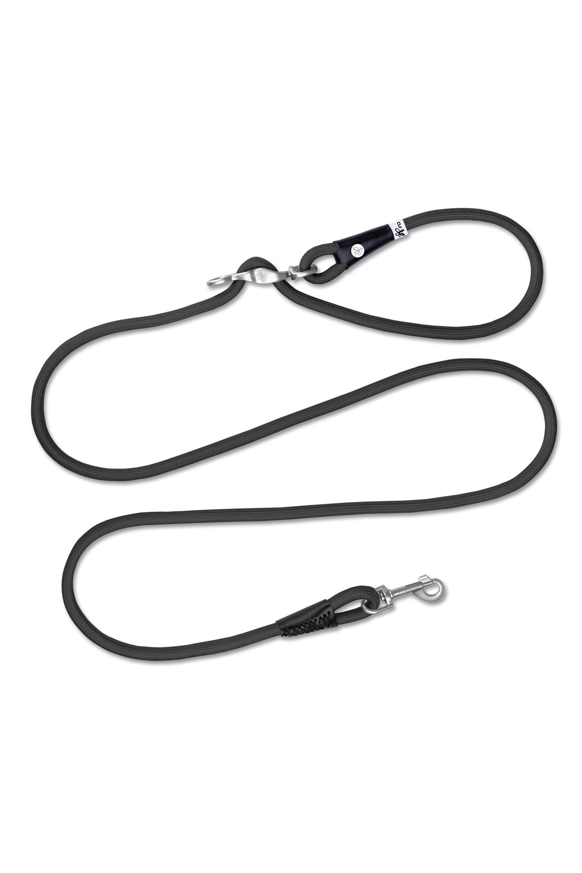 بند قلاده پیاده‌روی سگ کرلی Curli VARIO COMFORT LEASH، مدل PN3446، قابل تنظیم و ضربه‌گیر، مشکی