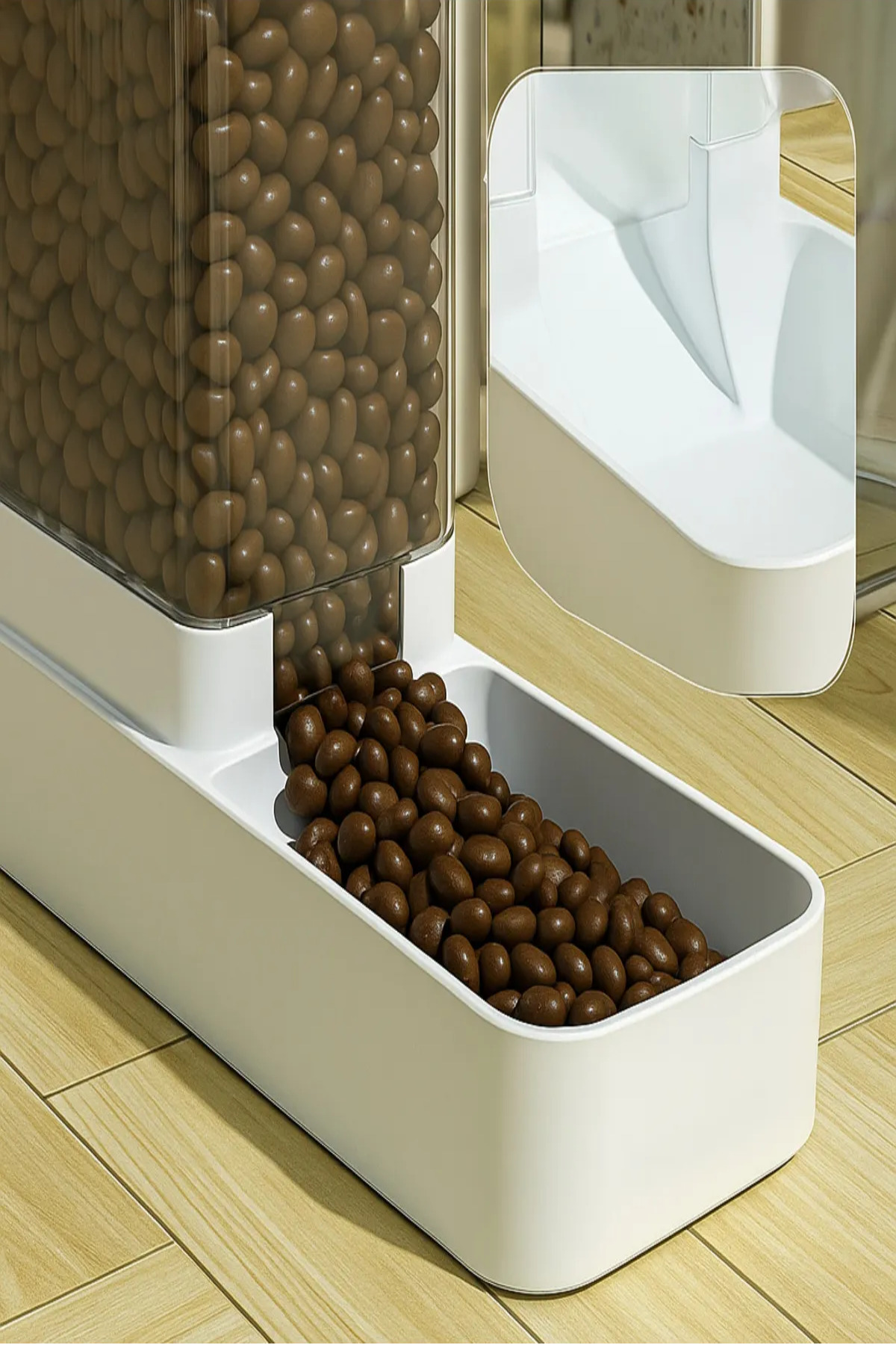 ست خودکار ظرف غذا و آب حیوانات تک‌نت‌استور TEKNETSTORE، ۲ تکه 2.1 Kg