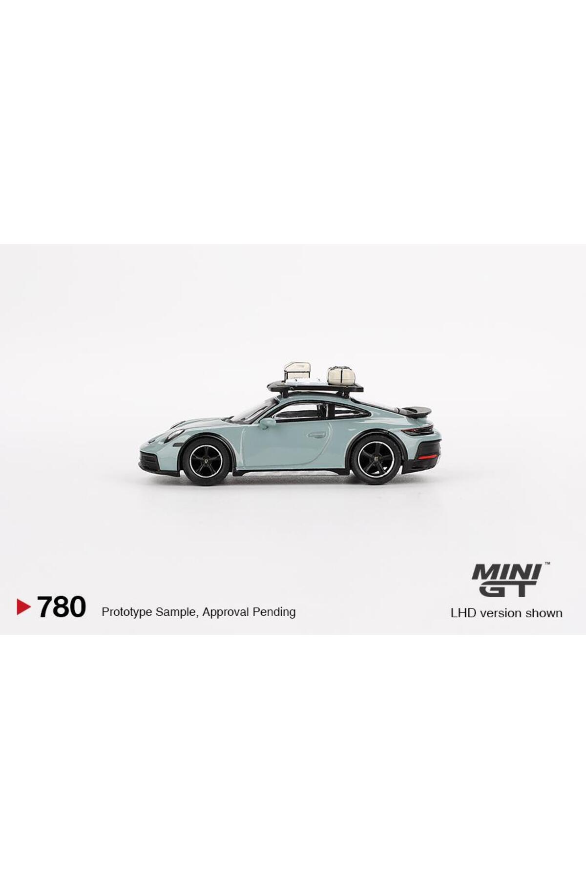 مدل خودرو پورشه 911 داکار سایه سبز متالیک 780 اورجینال mini gt