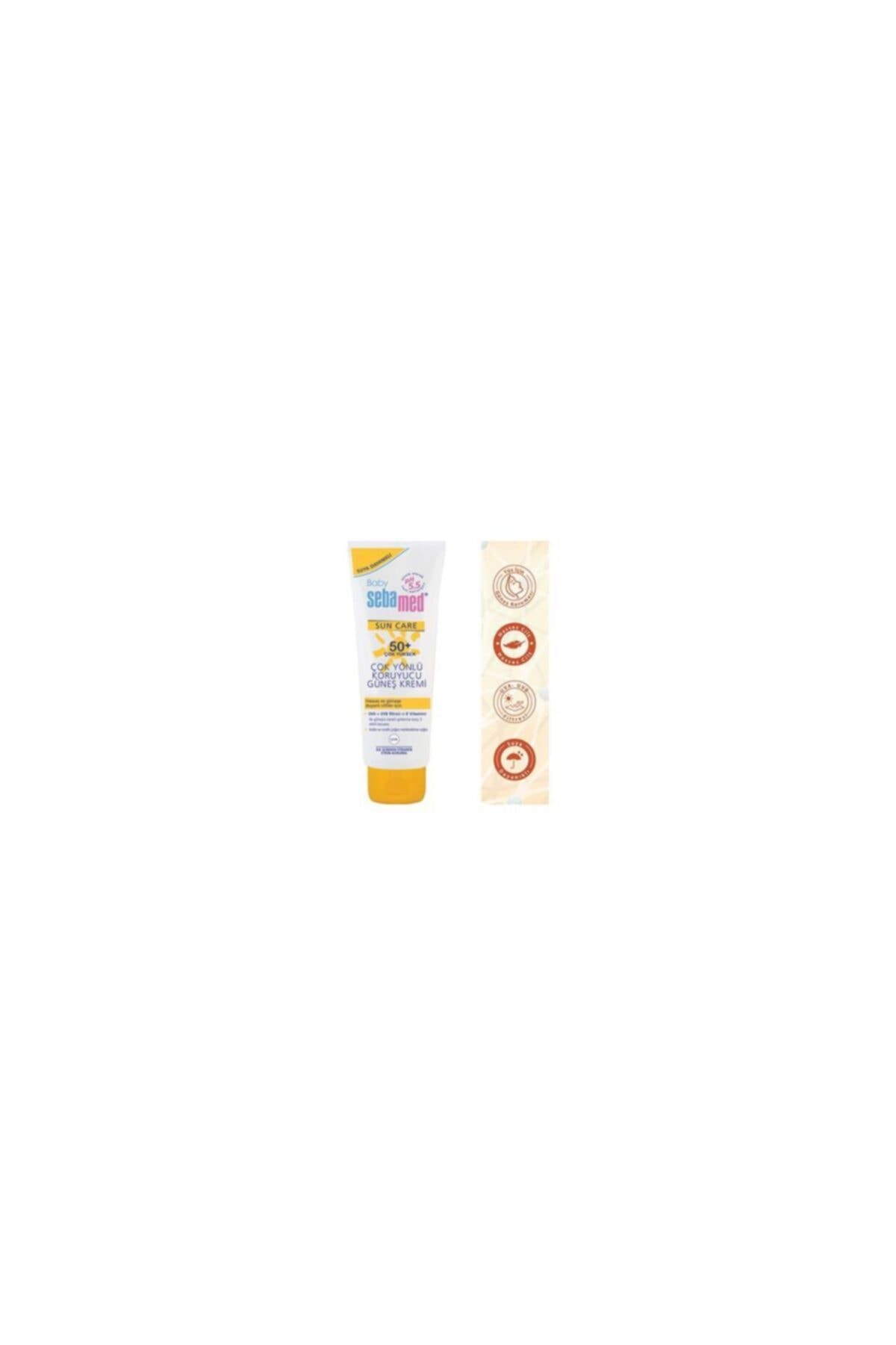 Sebamed کرم ضد آفتاب بچگانه با حفاظت SPF 50 و حجم 75 میلی لیتر