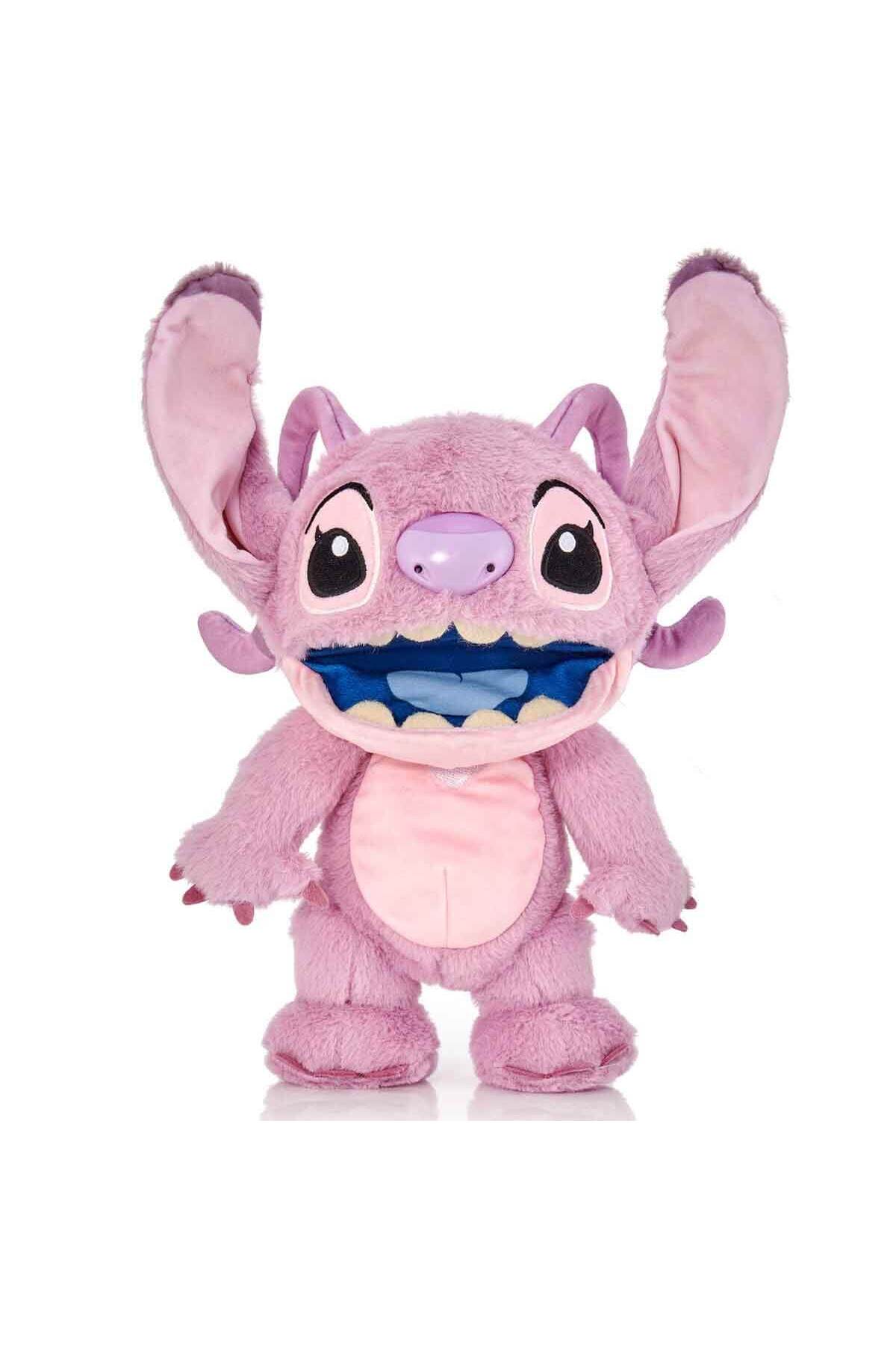 اسباب بازی های پشمی عروسک الکترونیکی DISNEY ANGEL REAL FX با صدا 30 سانتی متر Stitch