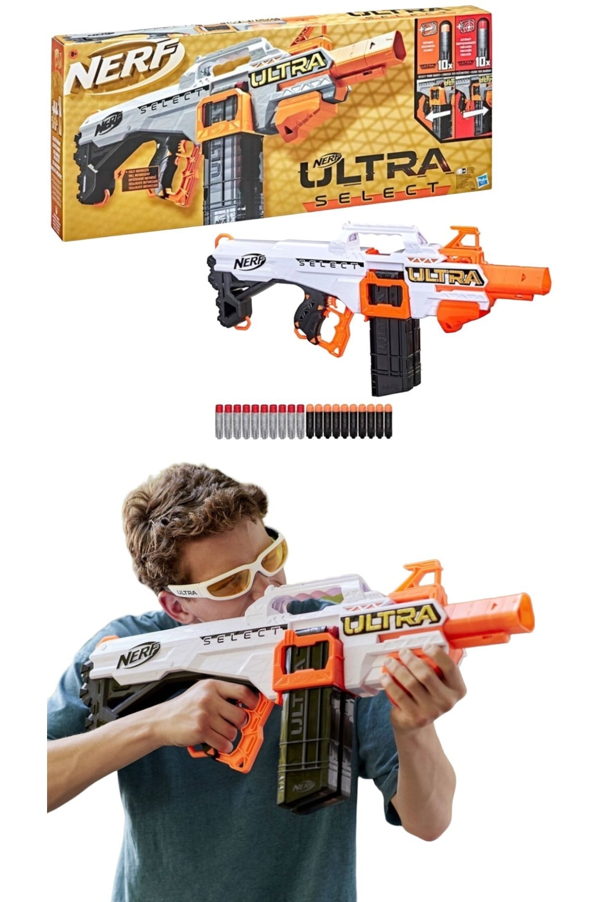 تفنگ های اسباب بازی و آب NEURF ULTRA SELECT نرف اورجینال Nerf