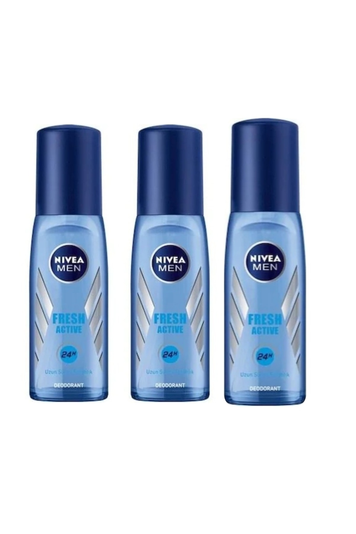 NIVEA اسپری ضد تعریق مردانه فریش اکتیو 75 میلی لیتری x 3