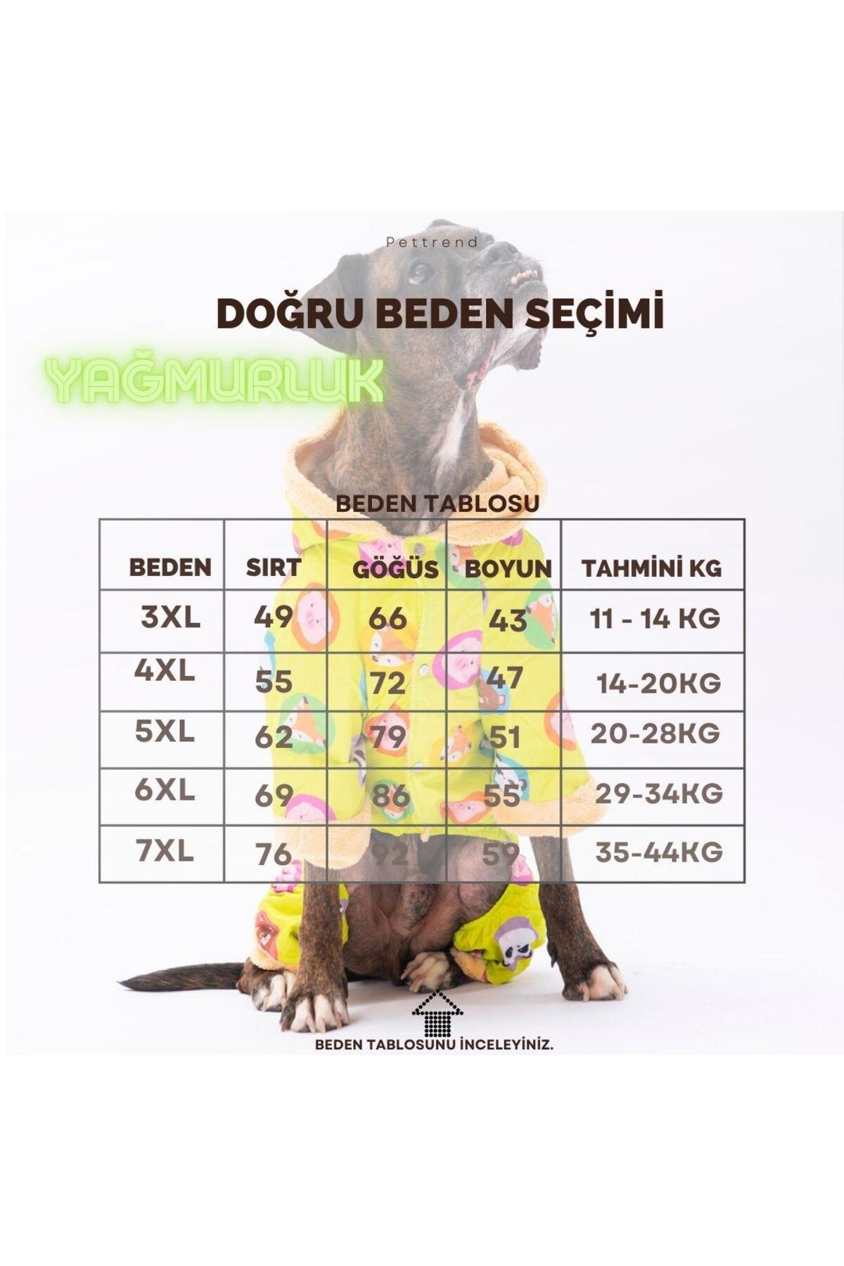 لباس سگ RED ANIMALS LARGE DOG COAT نژاد بزرگ بارانی اورجینال Pettrend