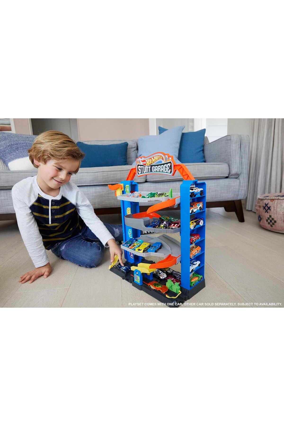 ماشین اسباب بازی مینی گاراژ 4 سال و بالاتر GNL70 هات ویلز اورجینال HOT WHEELS