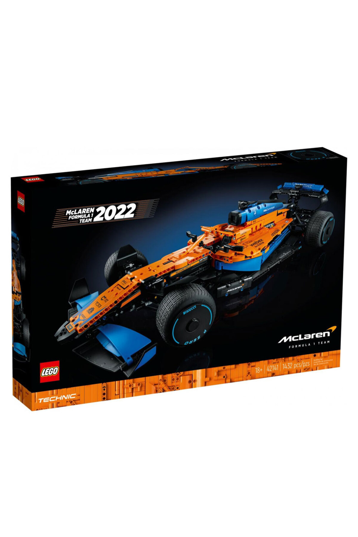 لگو و اسباب بازی های ساخت محور TECHNIC MCLAREN FORMULA 1 RACE CAR 42141 اورجینال LEGO