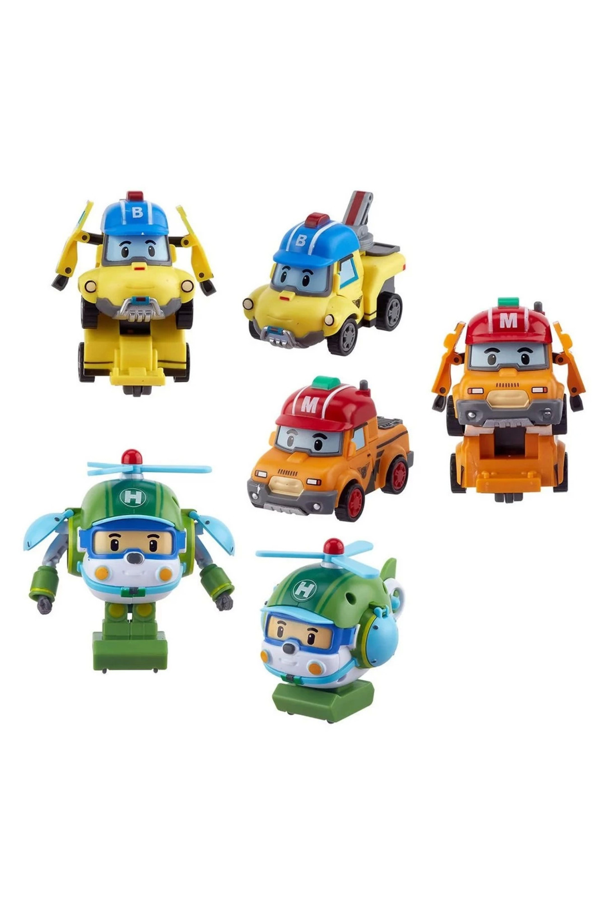 ماشین اسباب بازی ROBOCAR POLI QUICK TRANSFORMING MINI RESCUE DELUXE TOYFEST