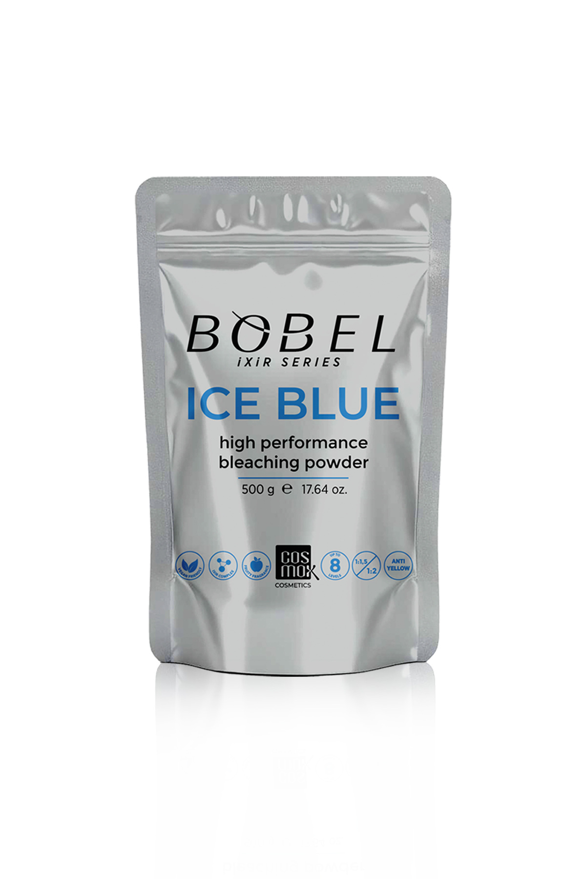 محصول روشن کننده رنگ مو ITERLER ICE BLUE پودر آبی bobel
