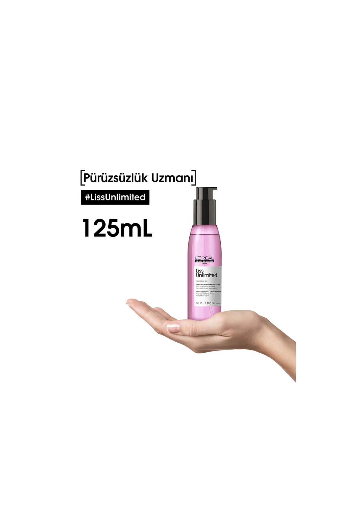 سرم و روغن مو مردانه زنانه نامحدود LISS 125 میل حرفه ای مراقبت از صافی طولانی مدت 85 L'oreal Professionnel