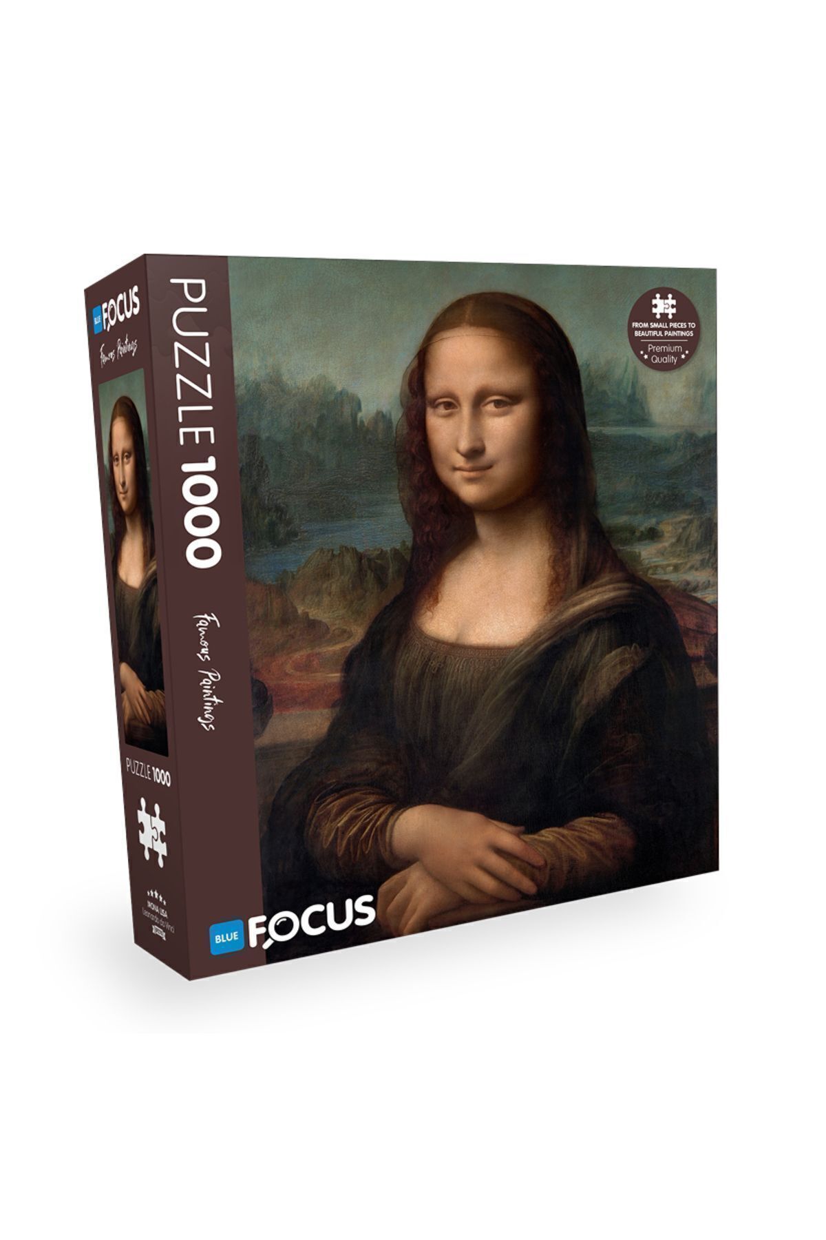 پازل 1000 PUZZLE MONA LISA اورجینال Blue Focus