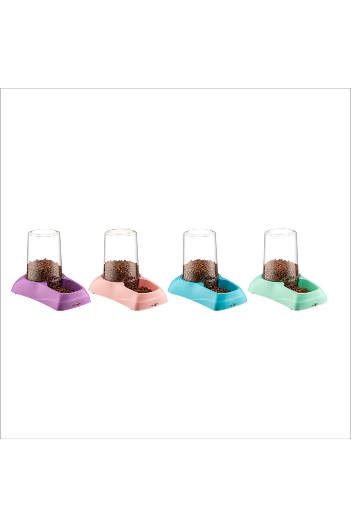 ست ظرف غذای و آب اتوماتیک سگ و گربه ام‌۳ دکوریم M3DECORİUM مدل DKM3OTOCAT3LT
