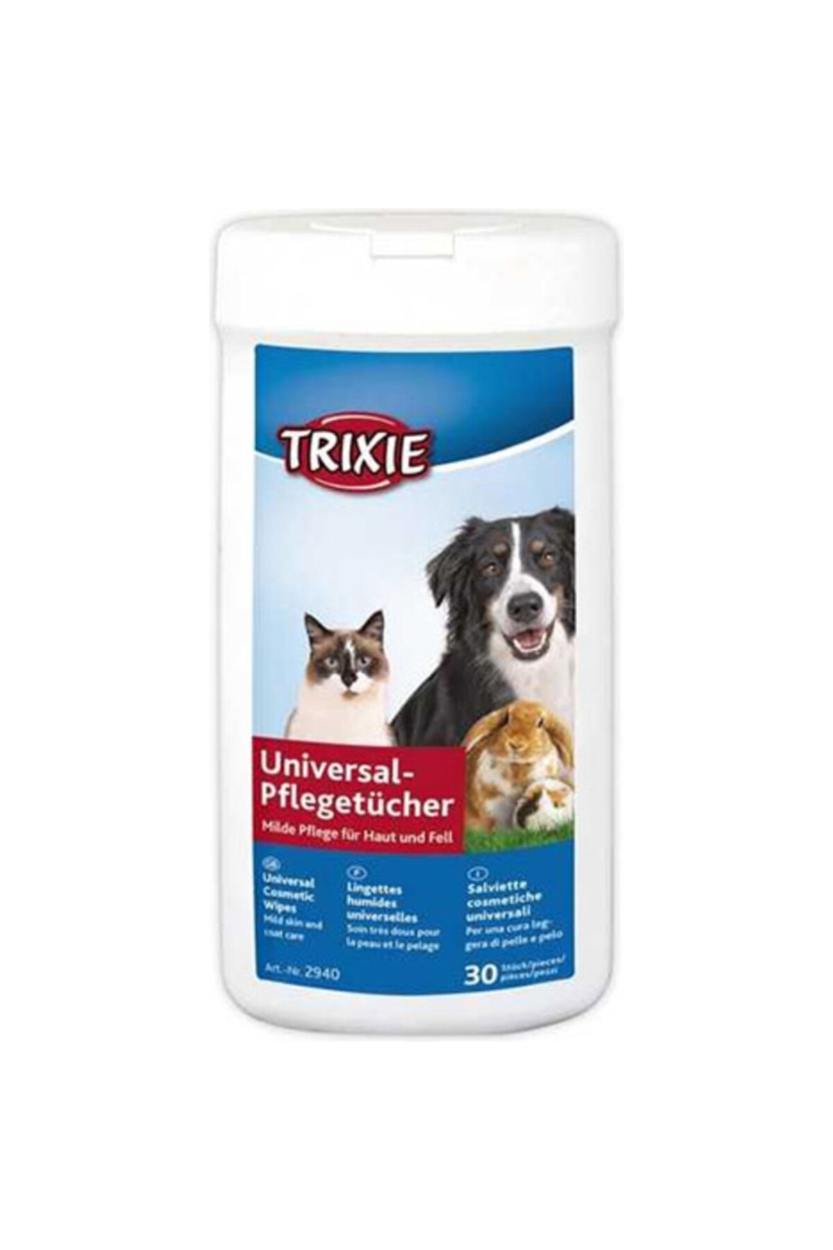 دستمال مرطوب مخصوص حیوانات خانگی تریکسی Trixie
