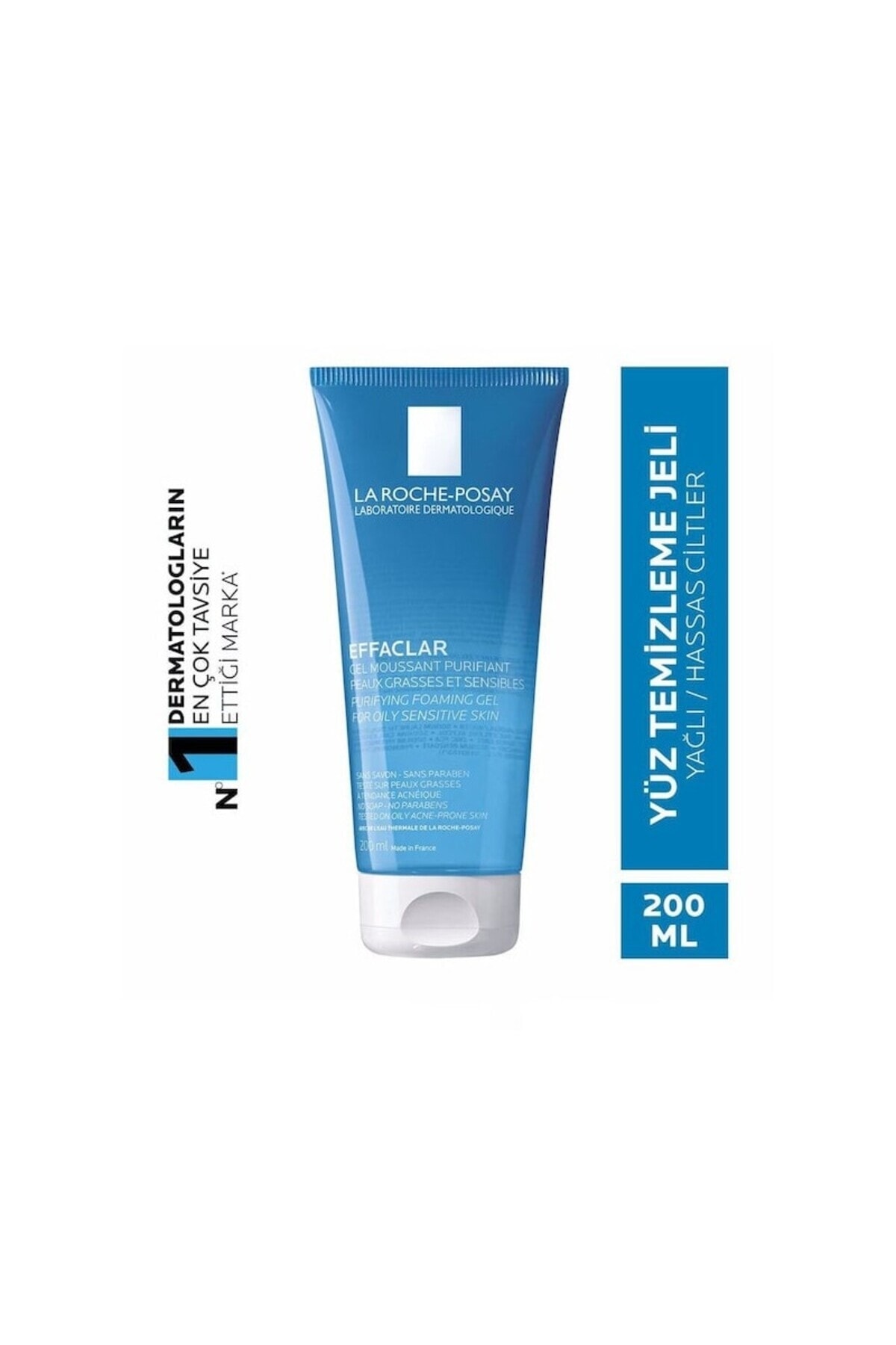 La Roche Posay ژل تمیزکننده صورتی La Roche Posay برای پوست چرب 200 میلی لیتر