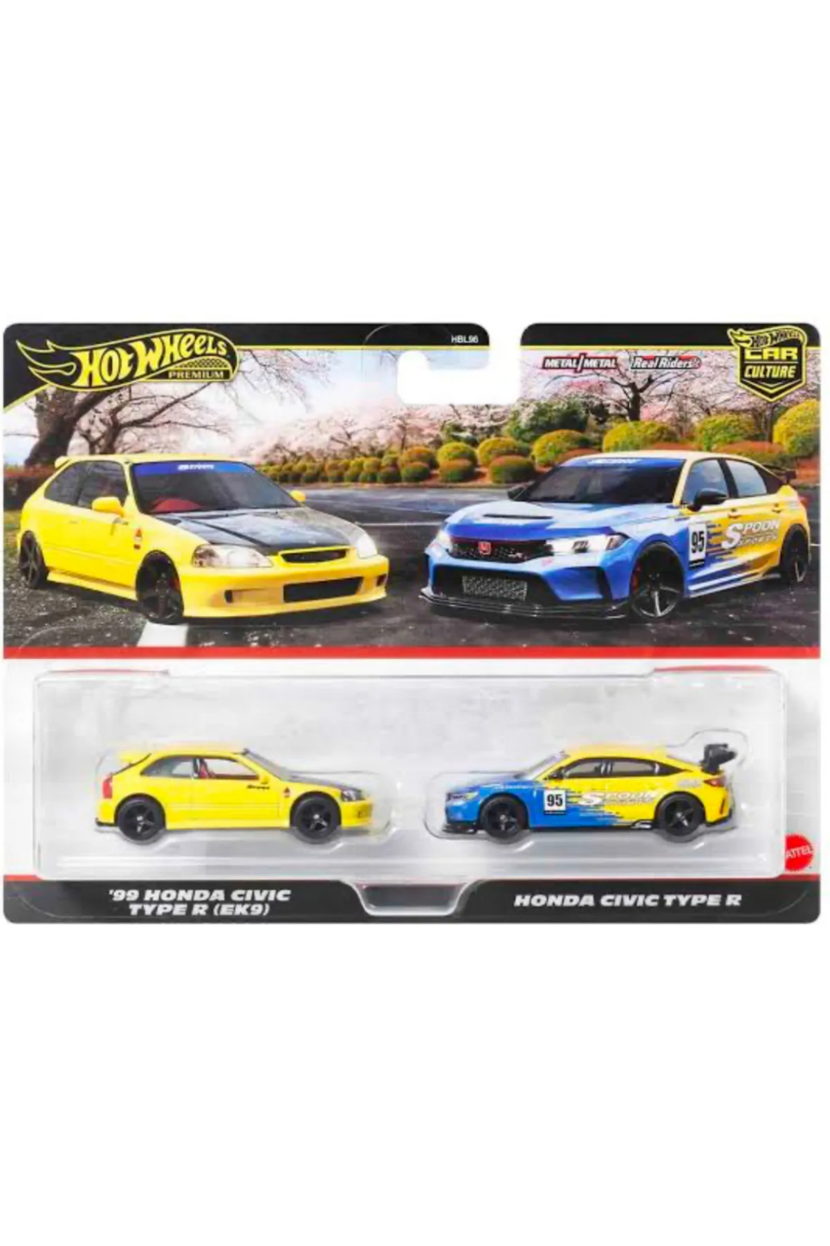 ماشین اسباب بازی پرمیوم 99 هوندا سیویک تایپ R و از ترکیه HOT WHEELS
