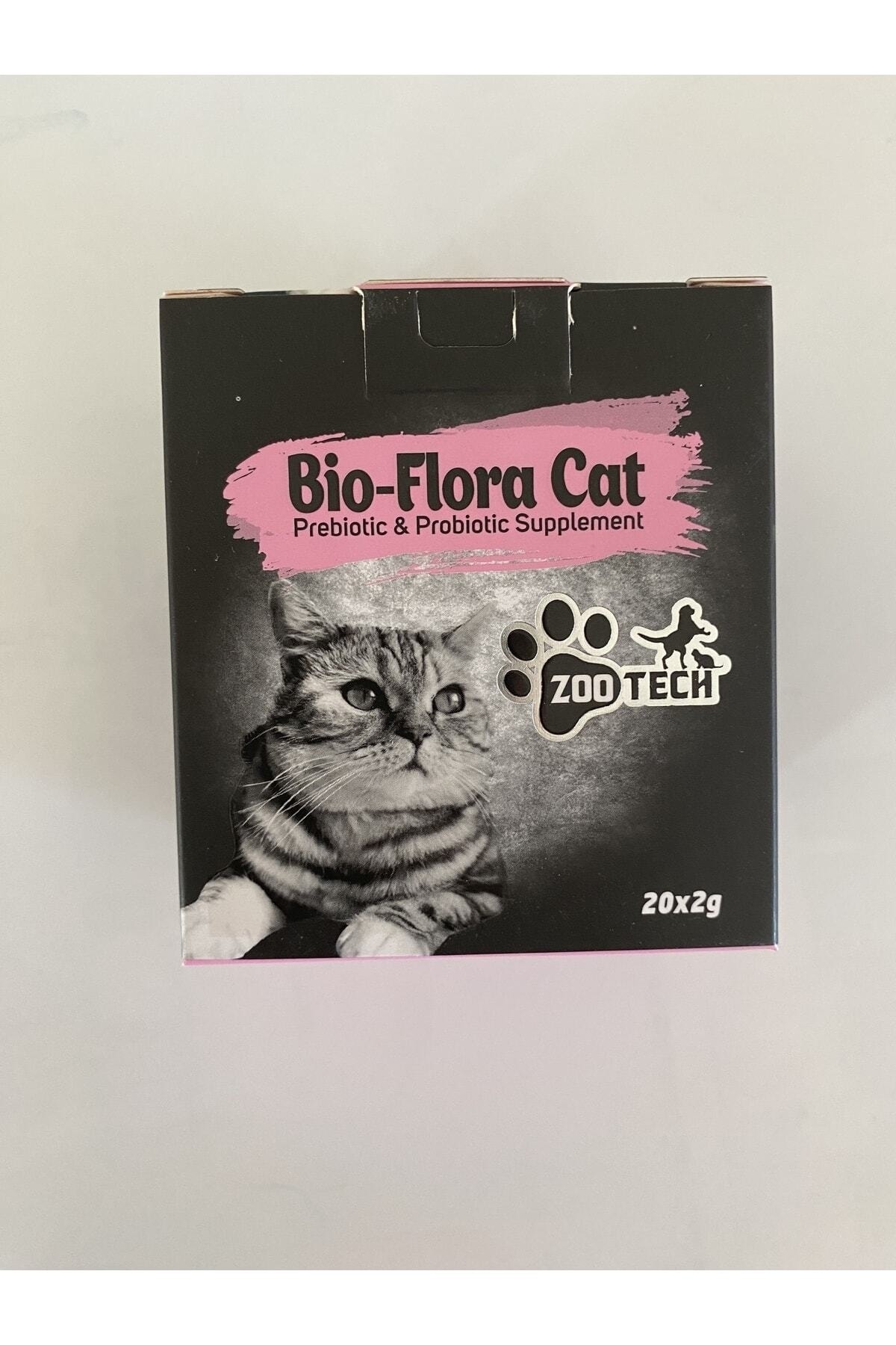 مکمل پری‌بیوتیک و پروبیوتیک گربه زوتک ZooTech Bio-flora، ۲۰ عدد ۲ گرمی
