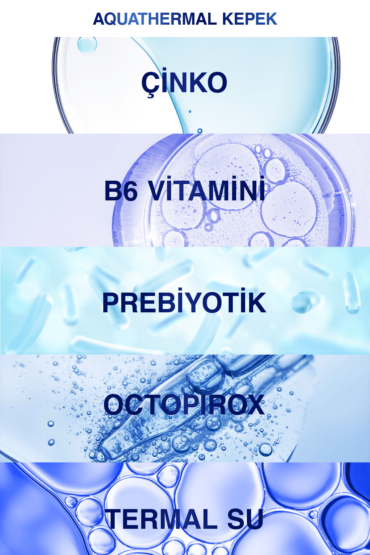 شامپو ضد شوره بیوکسین آکوا ترمال 300 میلی لیتر مناسب برای تمام انواع مو بیوکسکین Bioxcin