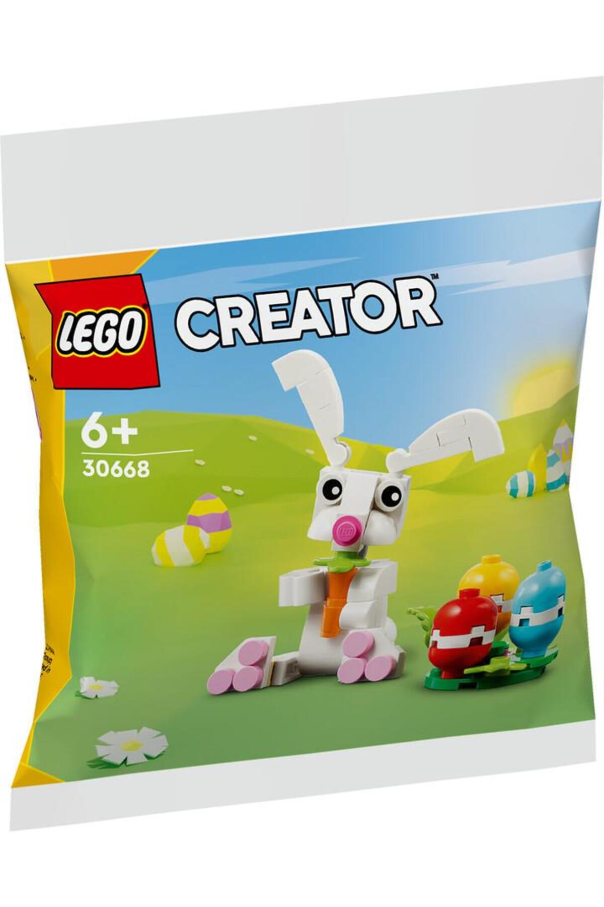 لگو و اسباب بازی های ساخت محور CREATOR 30668 EASTER BUNNY با تخم مرغ رنگارنگ اورجینال LEGO