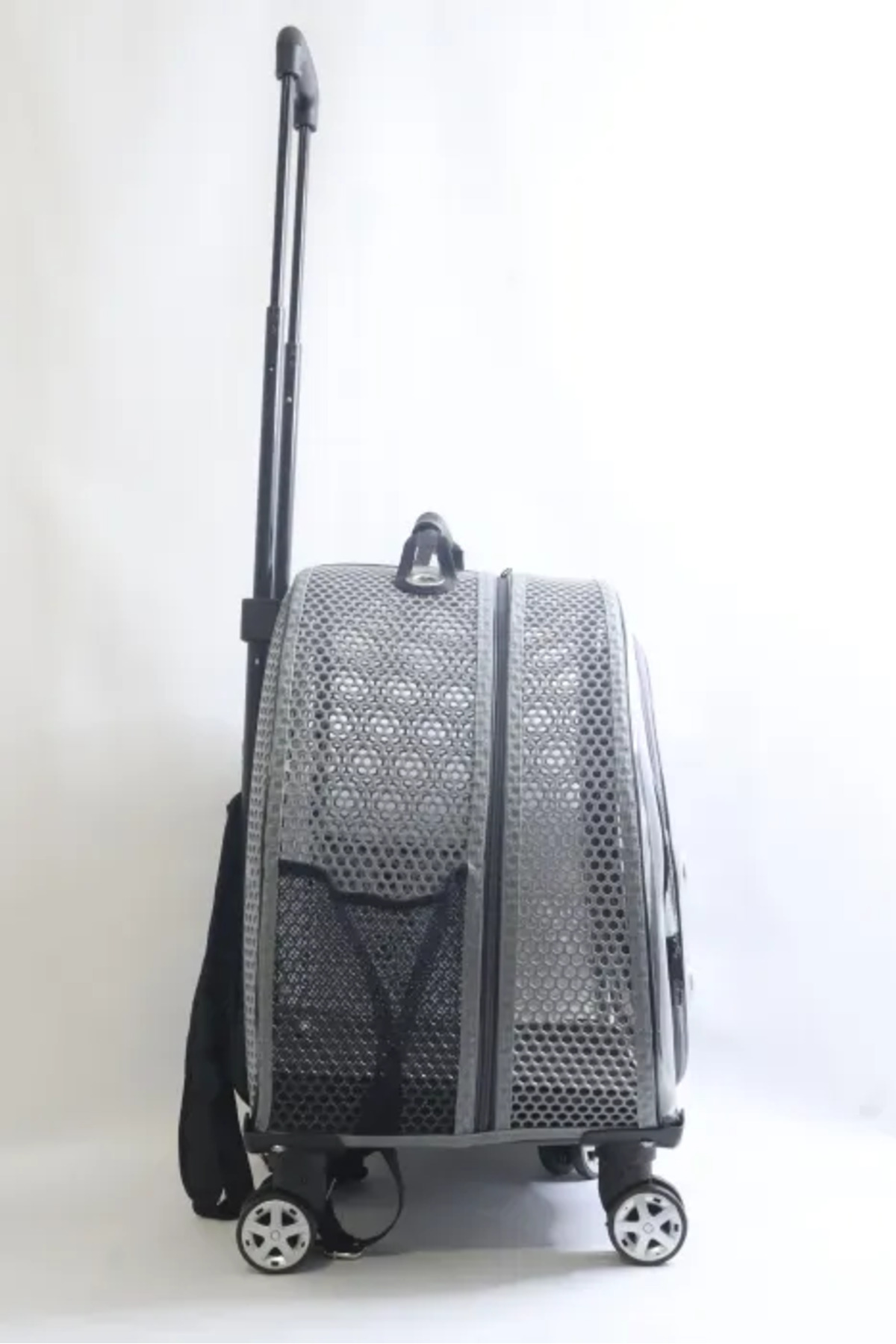 کیف حمل گربه و سگ میگنو Migno، سری Gold Model Jumbo، مدل GJM001، خاکستری