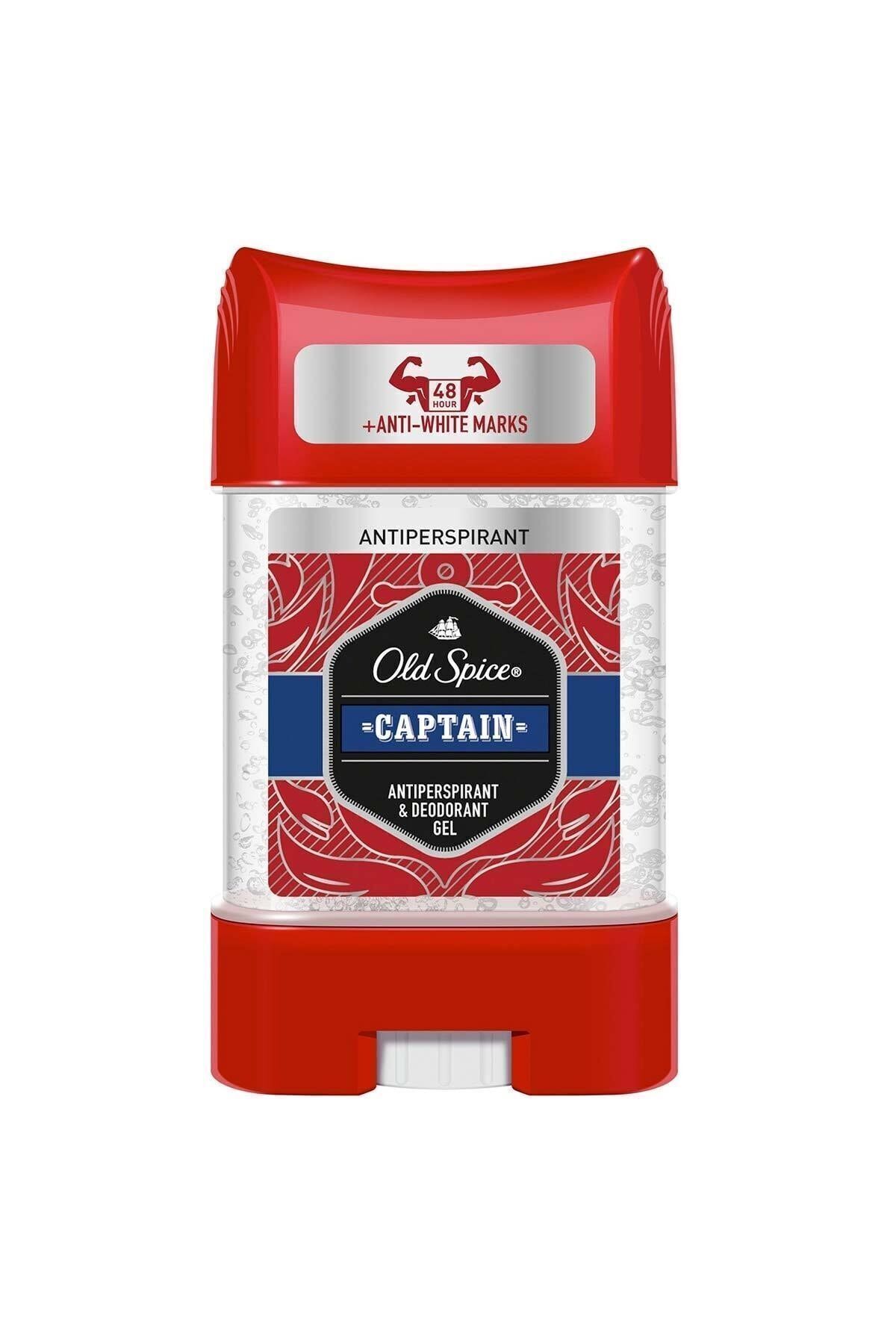 دئودورانت ژل مردانه مدل Captain Clear حجم 70 میلی لیتر اولد اسپایس Old Spice