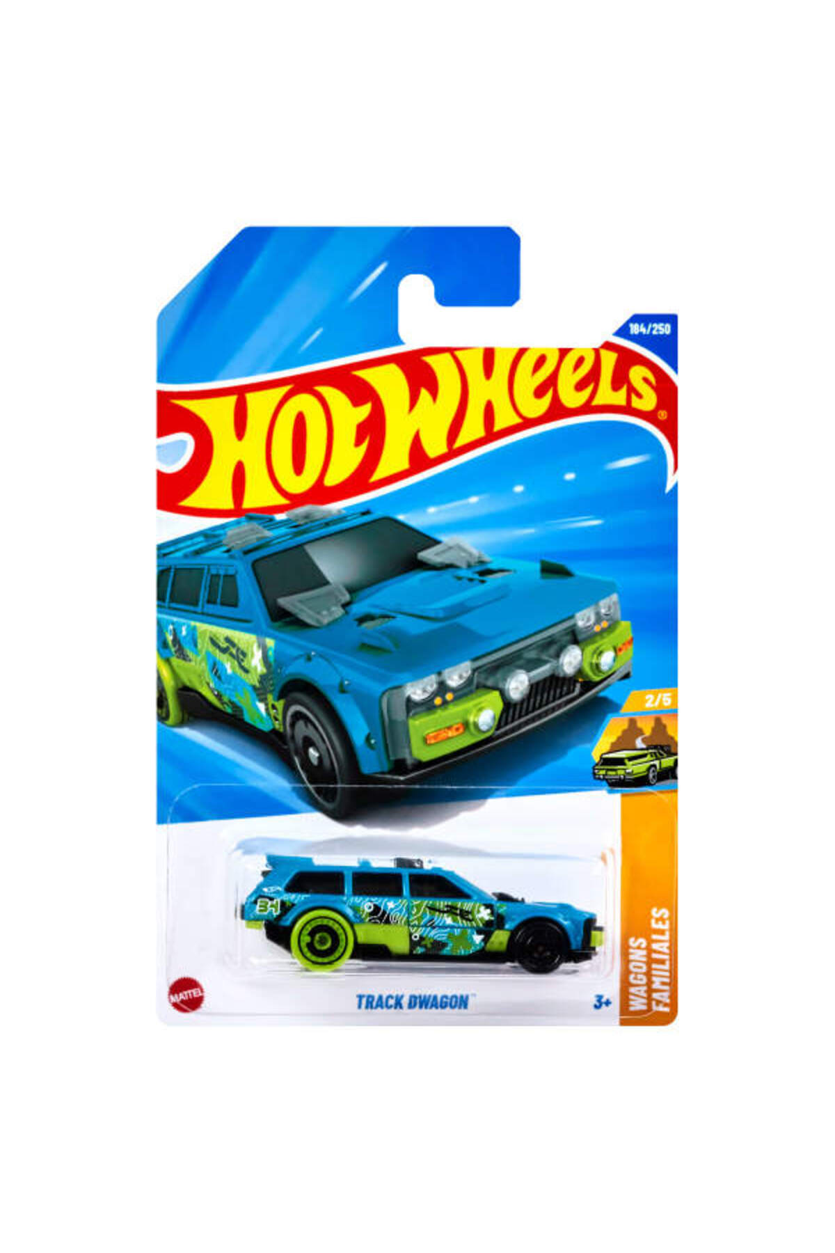 ماشین اسباب بازی SINGLE CARS TRACK DWAGON JBB81 SHORT CARD 1 64 از ترکیه HOT WHEELS