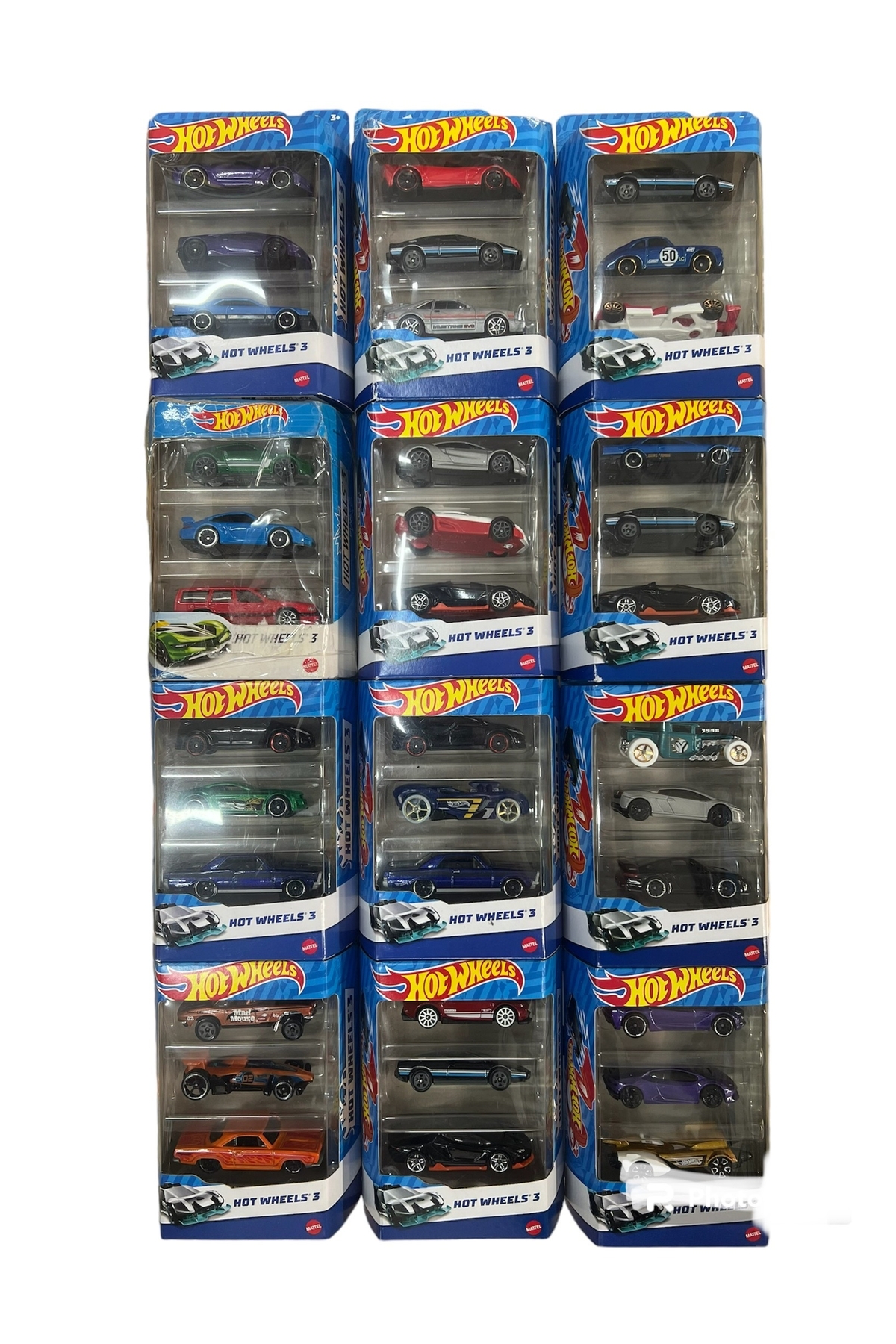 ماشین اسباب بازی 36 لی بسته کامل بهترین مدل سازی هات ویلز اورجینال HOT WHEELS