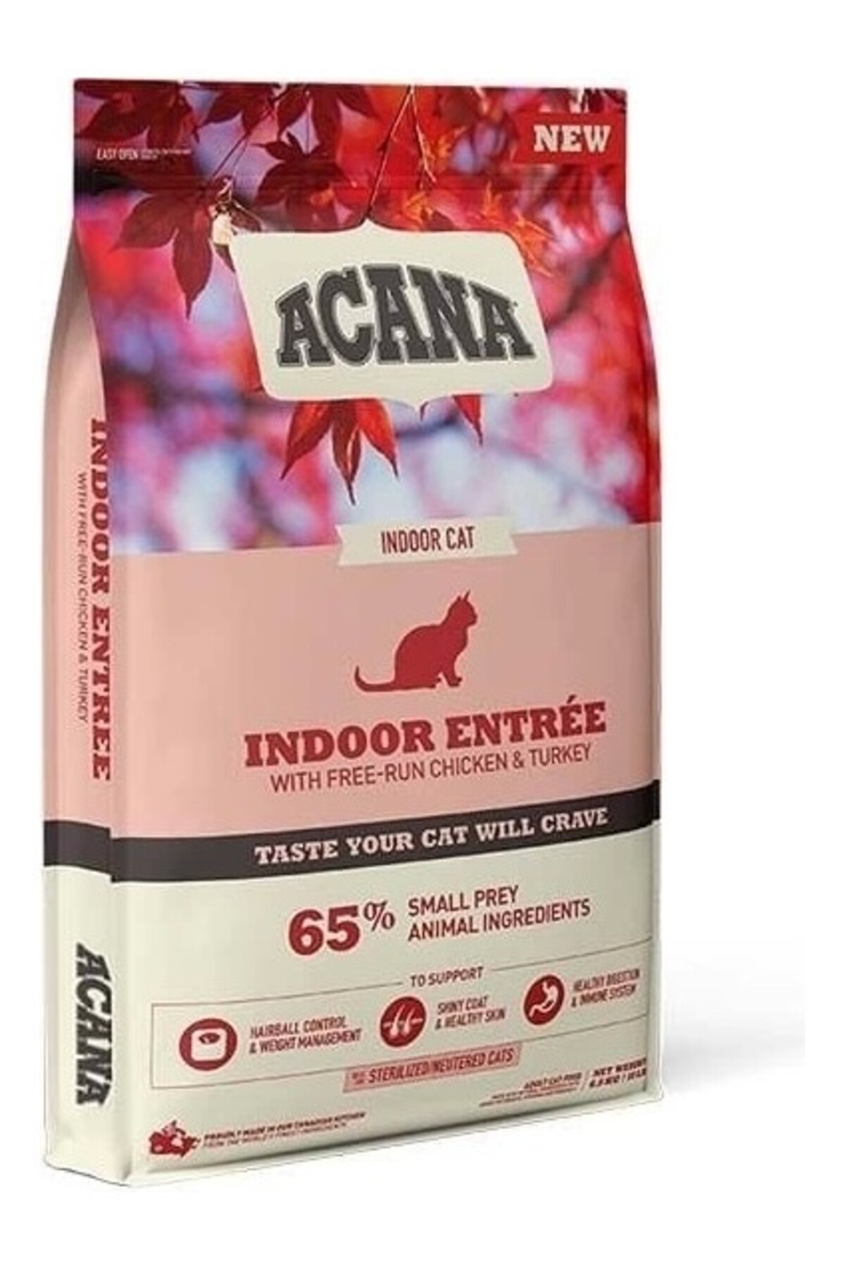 غذای خشک گربه آکانا Acana Indoor Entree با طعم مرغ، ۴٫۵ کیلوگرم 4.5 kg