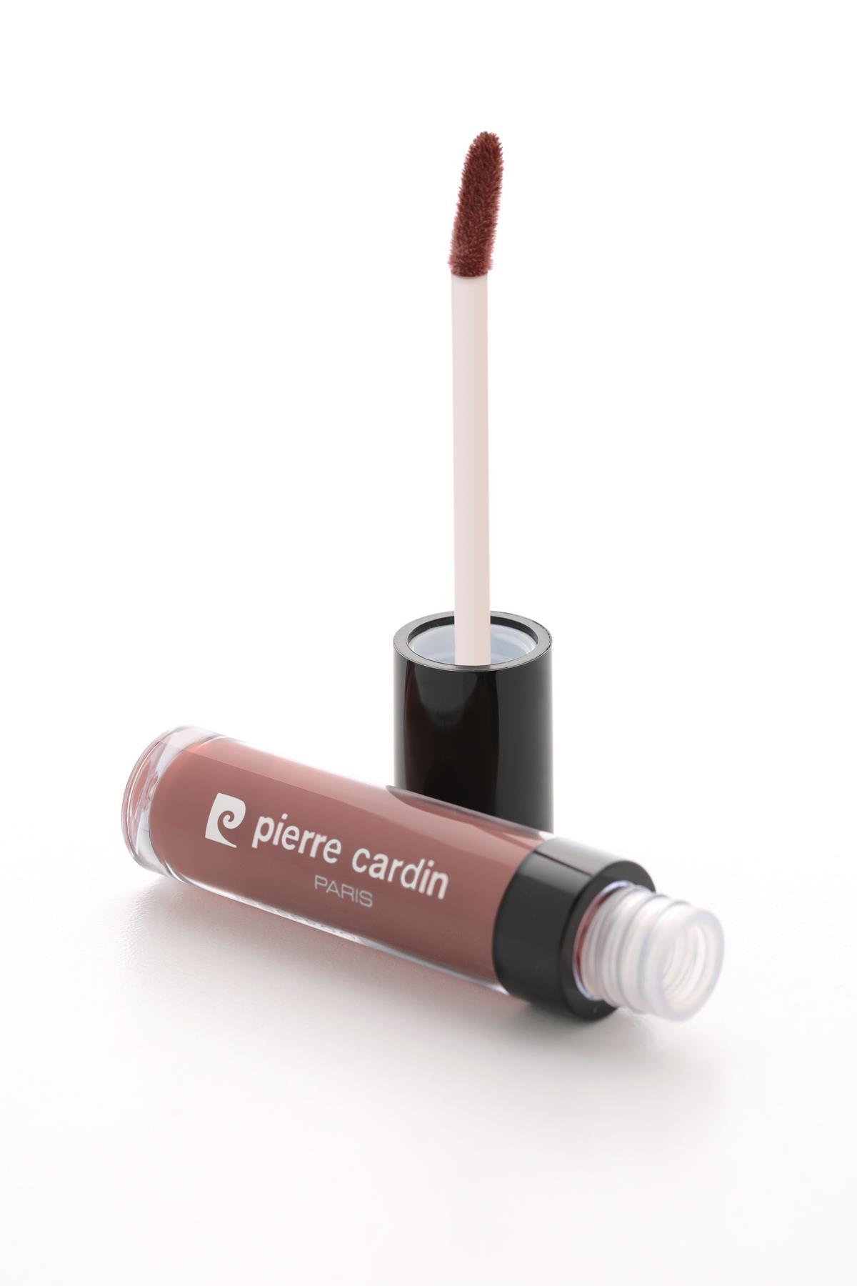 رژ لب ماندگار و ضد آب مدل Kissproof رنگ موکا 5 میلی لیتر پیررا کاردین Pierre Cardin