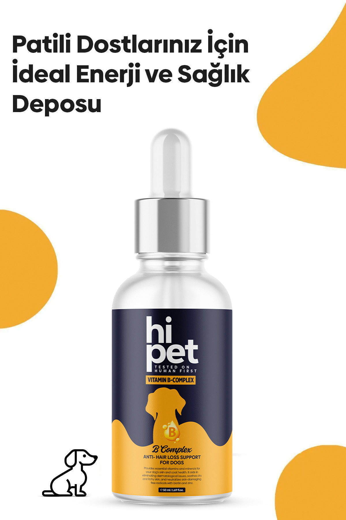 مکمل ویتامین B سگ های‌پت HiPet