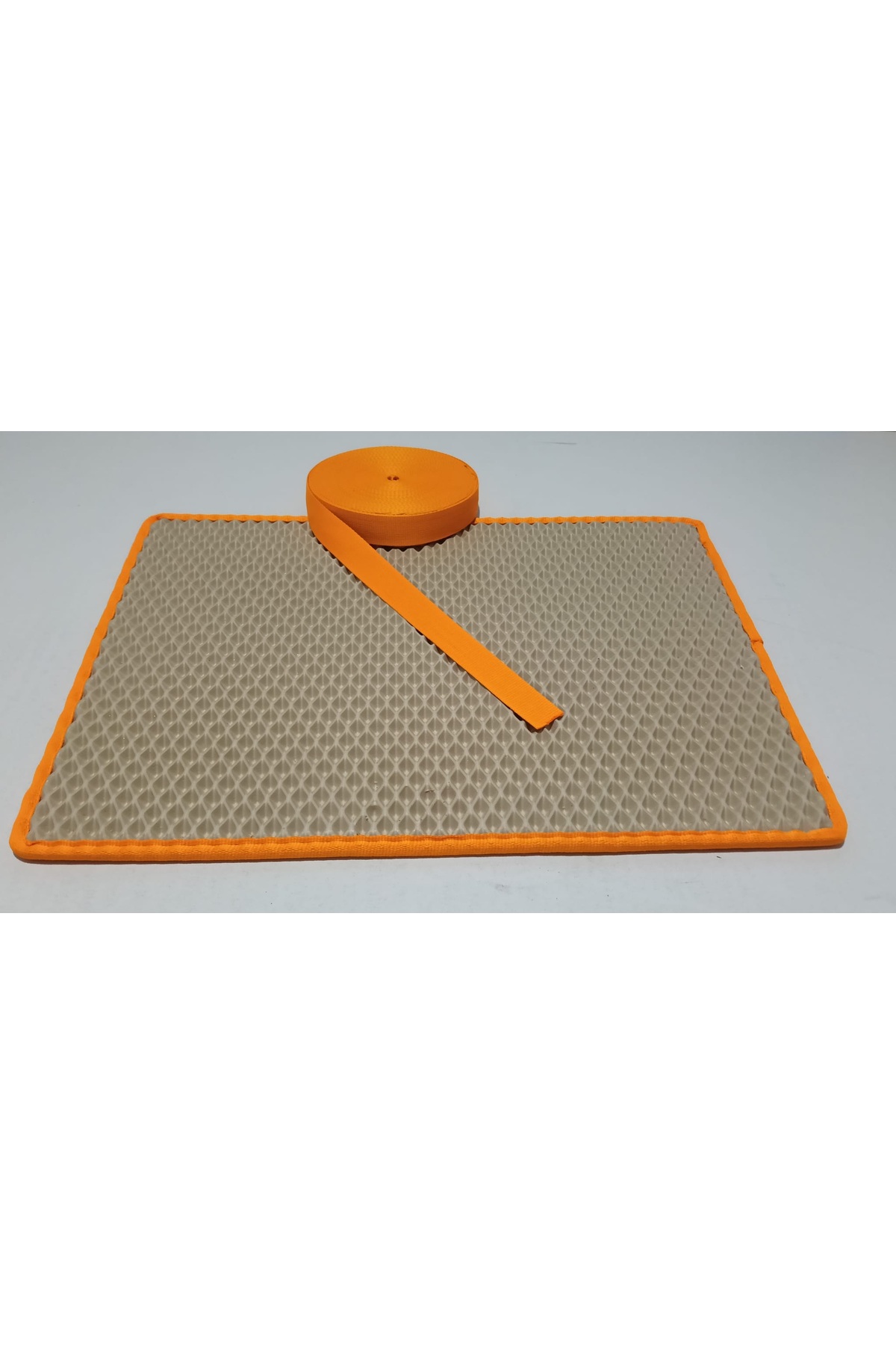 زیرانداز خاک گربه ضدآب ایوامکس دیزاین Evamax Design مدل OTM0063 نارنجی