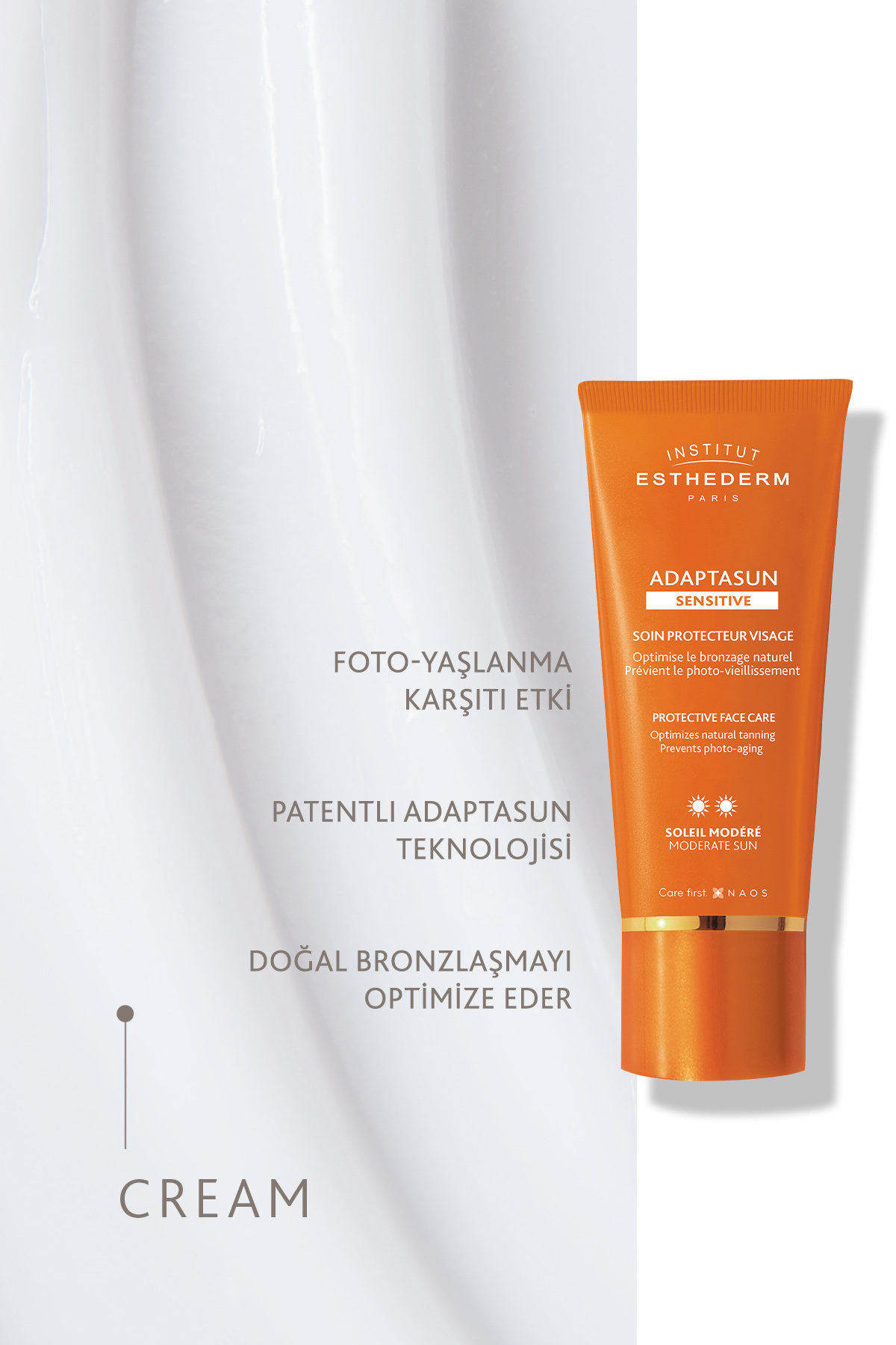 INSTITUT ESTHEDERM کرم ضدآفتاب برای پوست حساس با SPF 30 حجم 50 میلی لیتر