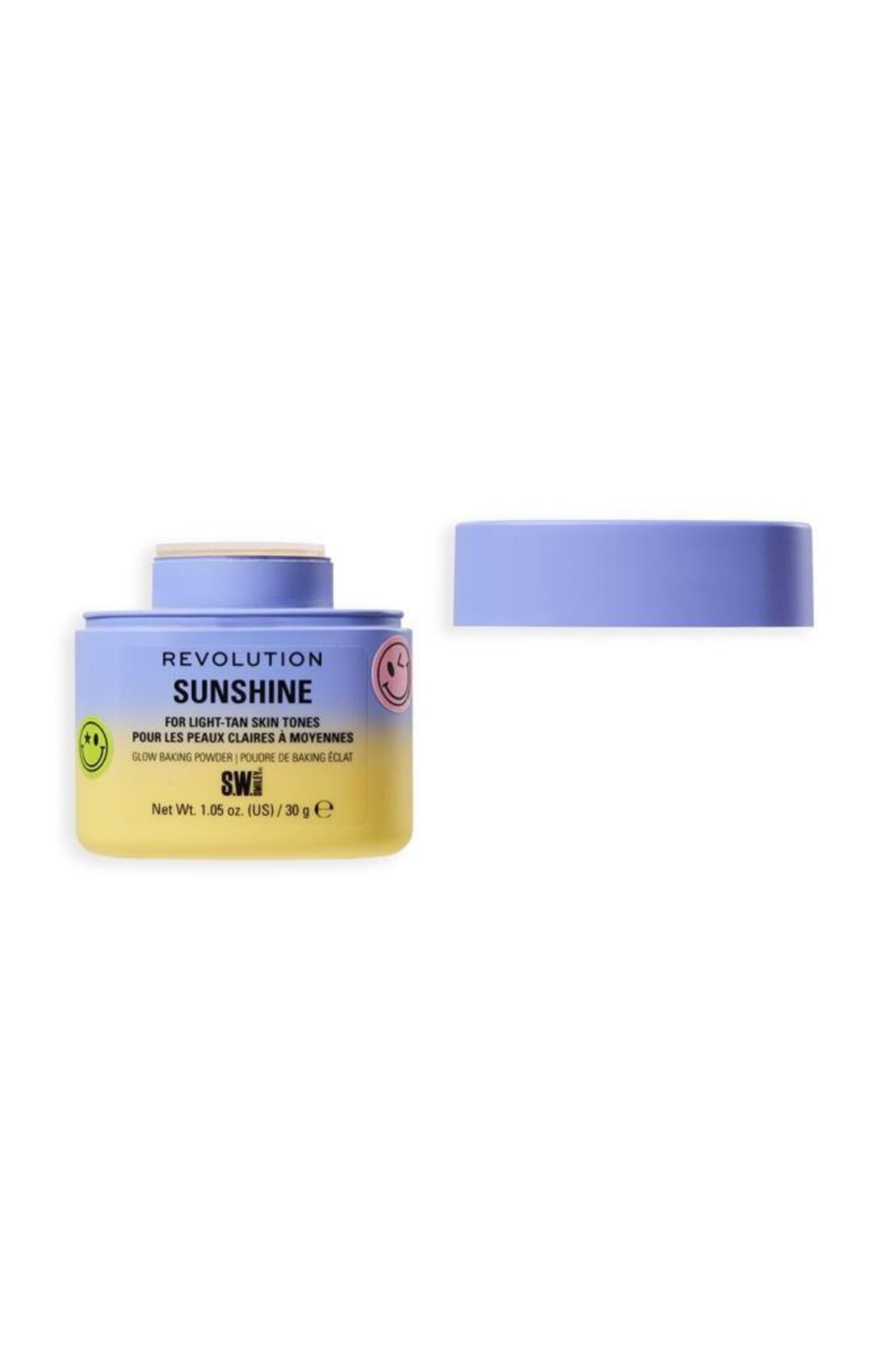 پودر آرایشی سفید رولوشن Revolution Smiley Sunshine Baking Power