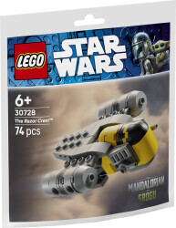 مجموعه ساختنی مدل مینیاتوری سفینه Razor Crest جنگ ستارگان لگو LEGO مدل 30728، ۷۴ قطعه، حداقل سن ۶ سال