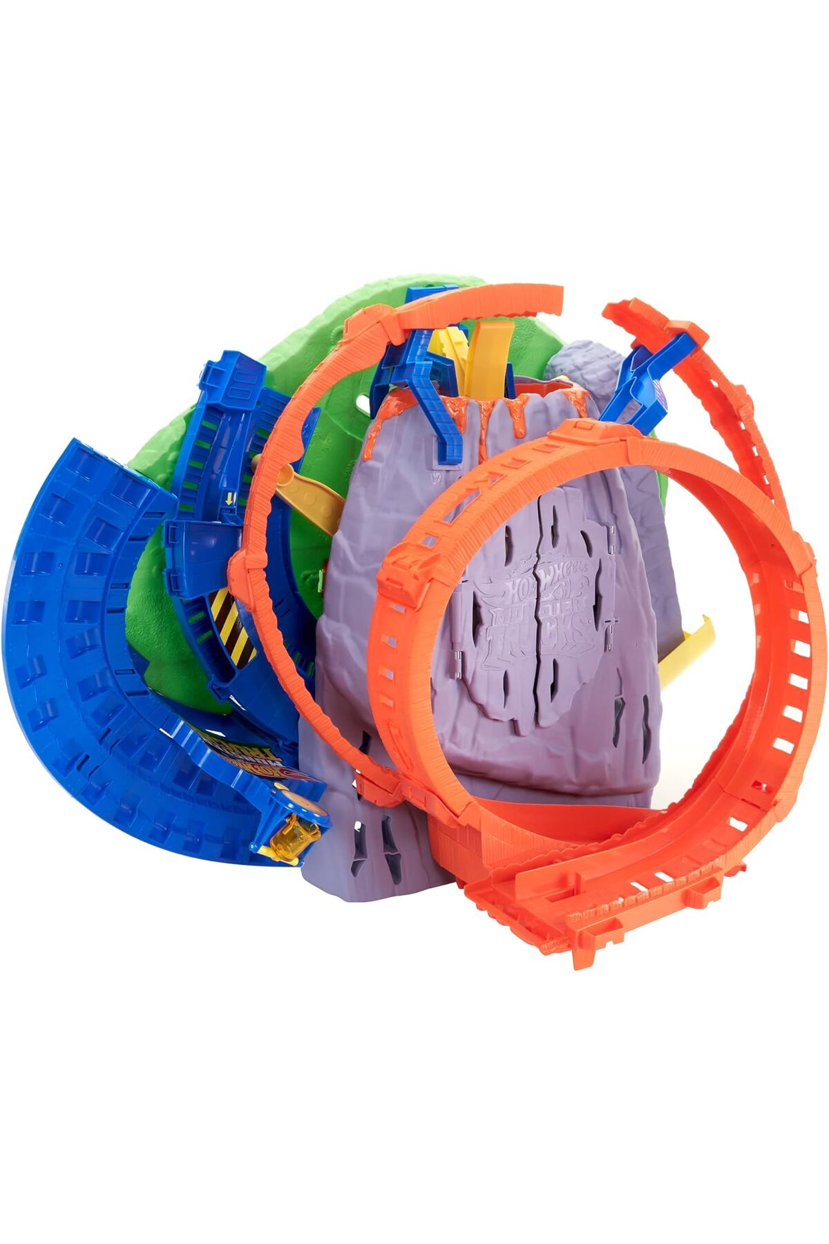 ماشین اسباب بازی مجموعه ماجراجویی میدان آتشفشانی MONSTER TRUCKS GYL14 از ترکیه HOT WHEELS