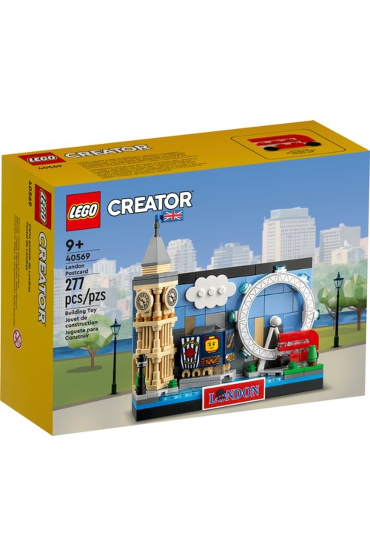 LEGO لگو کارت پستال خالق لندن 40569