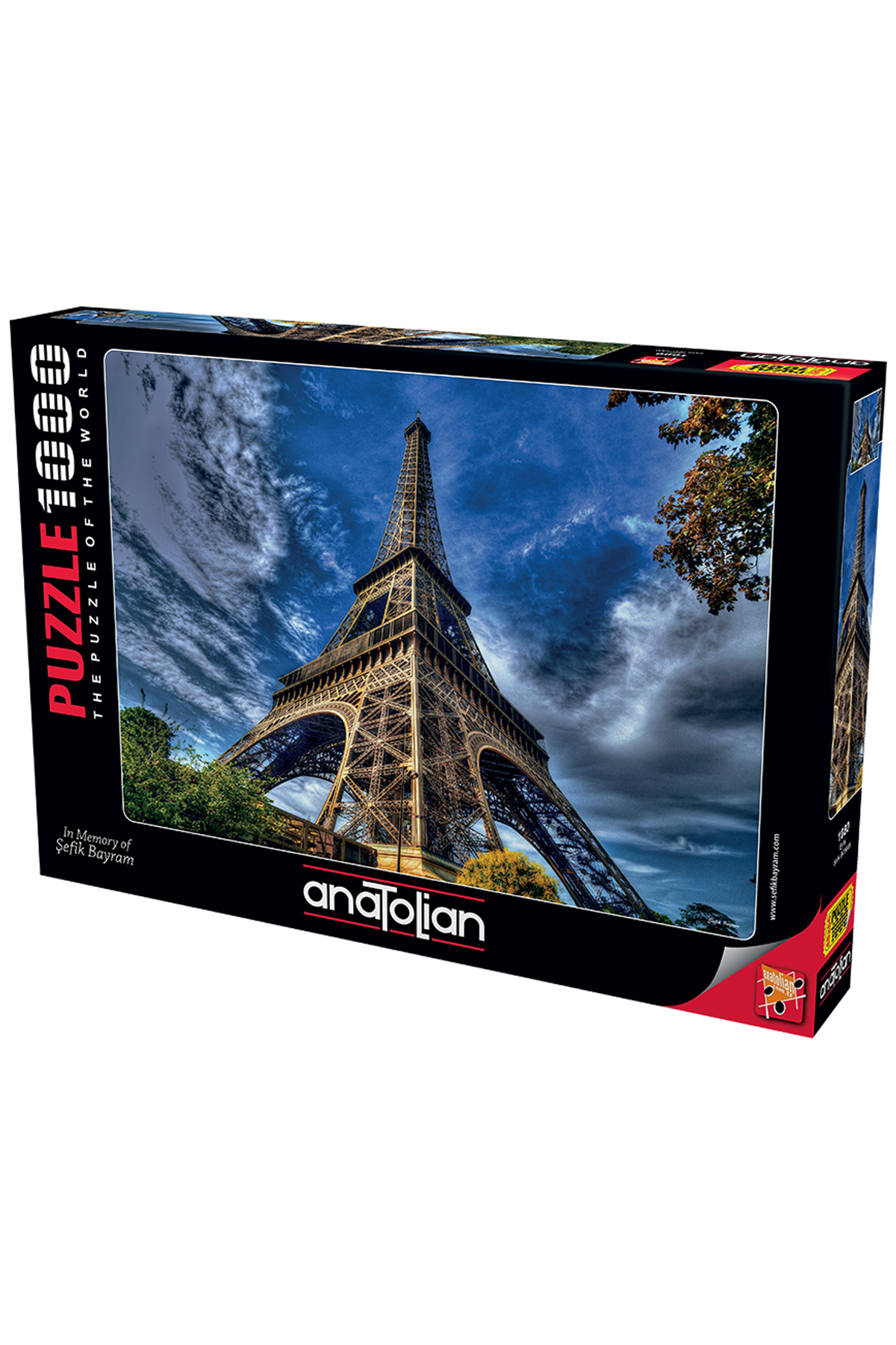 پازل 1000 قطعه ایفل 1080 اورجینال Anatolian Puzzle