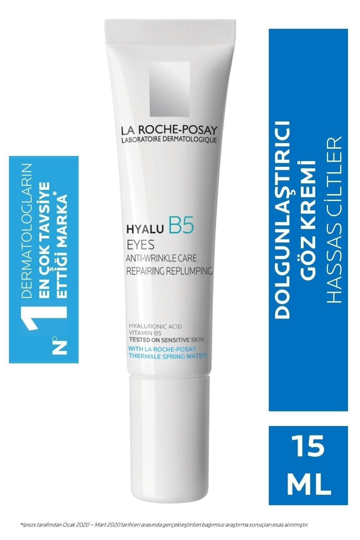 La Roche Posay ضد چروک چشم حساس پلاسما چشم افزاینده چشم کرم ۱۵ میلی لیتر
