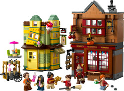 مجموعه ساختنی لگو LEGO هری پاتر Harry Potter مدل 76452، فروشگاه‌های کوییدیچ و بستنی‌فروشی، ۷۹۵ قطعه