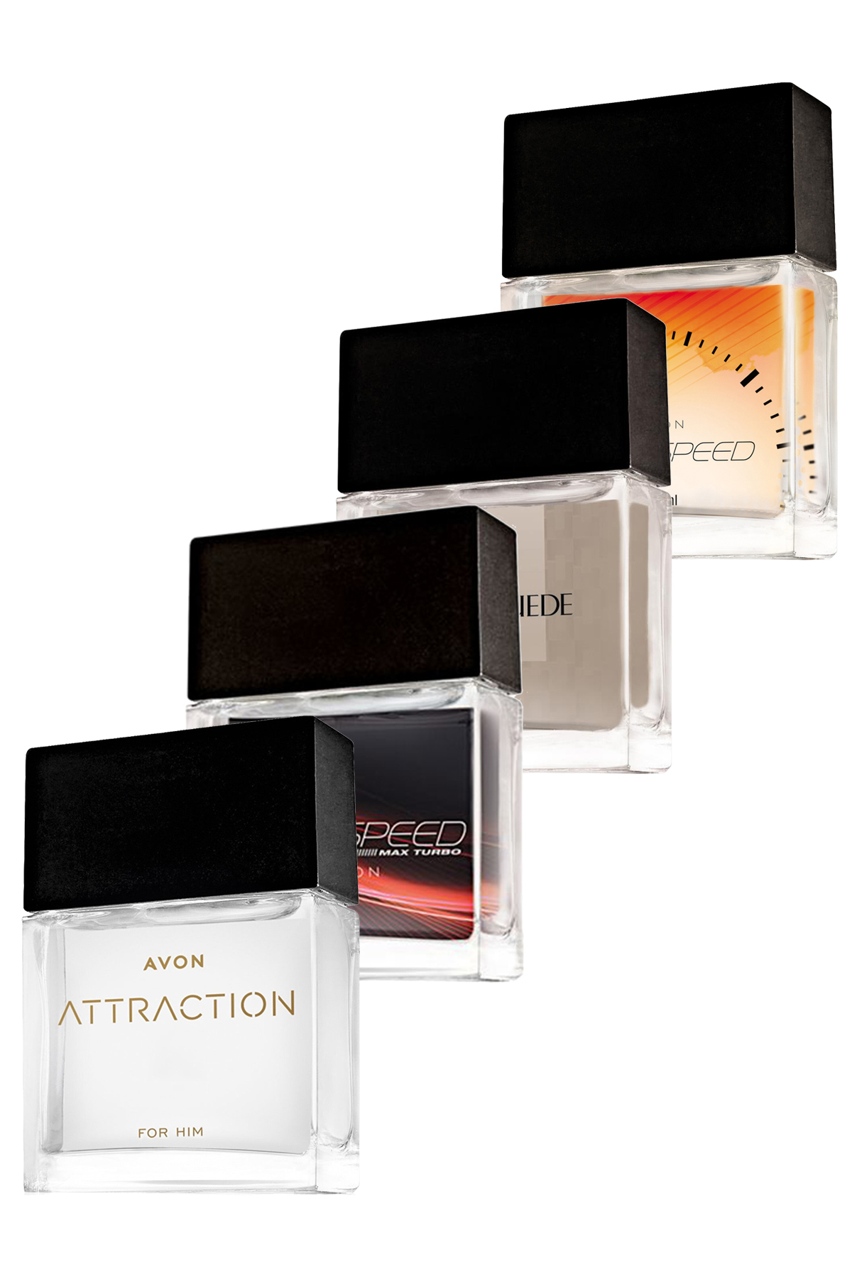 Avon بسته عطر مردانه توربو کامل، سودی سیاه و جذابیت