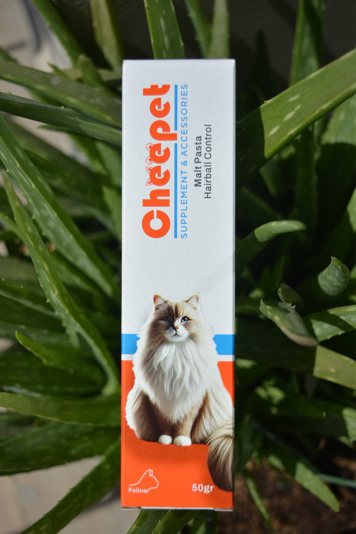 خمیر مالت گربه چیپت Cheepet، ۳ عددی (۳ × ۵۰ گرم)