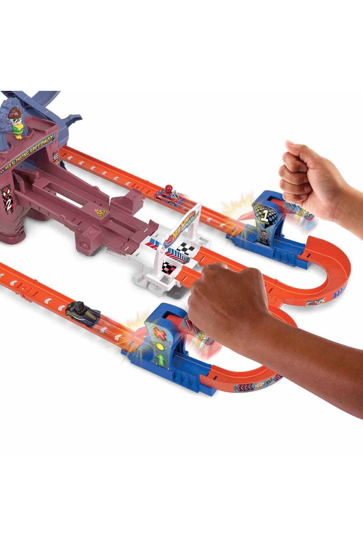 اسباب بازی های فیگور دیگر مجموعه آهنگ HPL34 RACERVERSE MARVEL از ترکیه HOT WHEELS