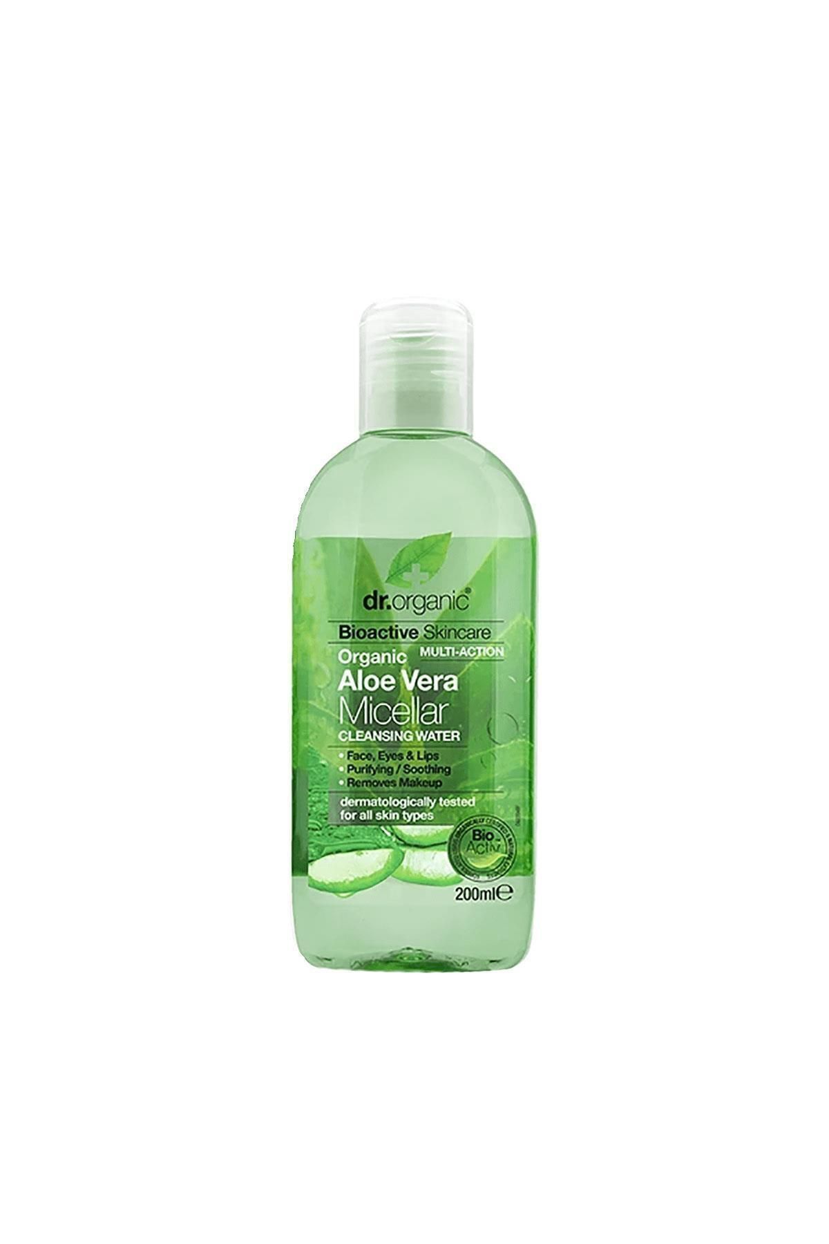 Dr. Organic آب پاک کننده میسلار آلوئه ورا 200 میلی لیتر