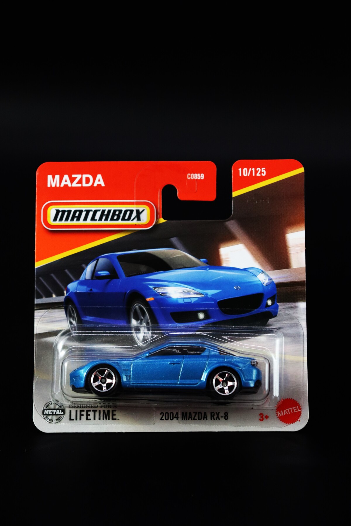 ماشین اسباب بازی جعبه کبریت 2004 MAZDA RX 8 کلکسیونی کمیاب از ترکیه HOT WHEELS