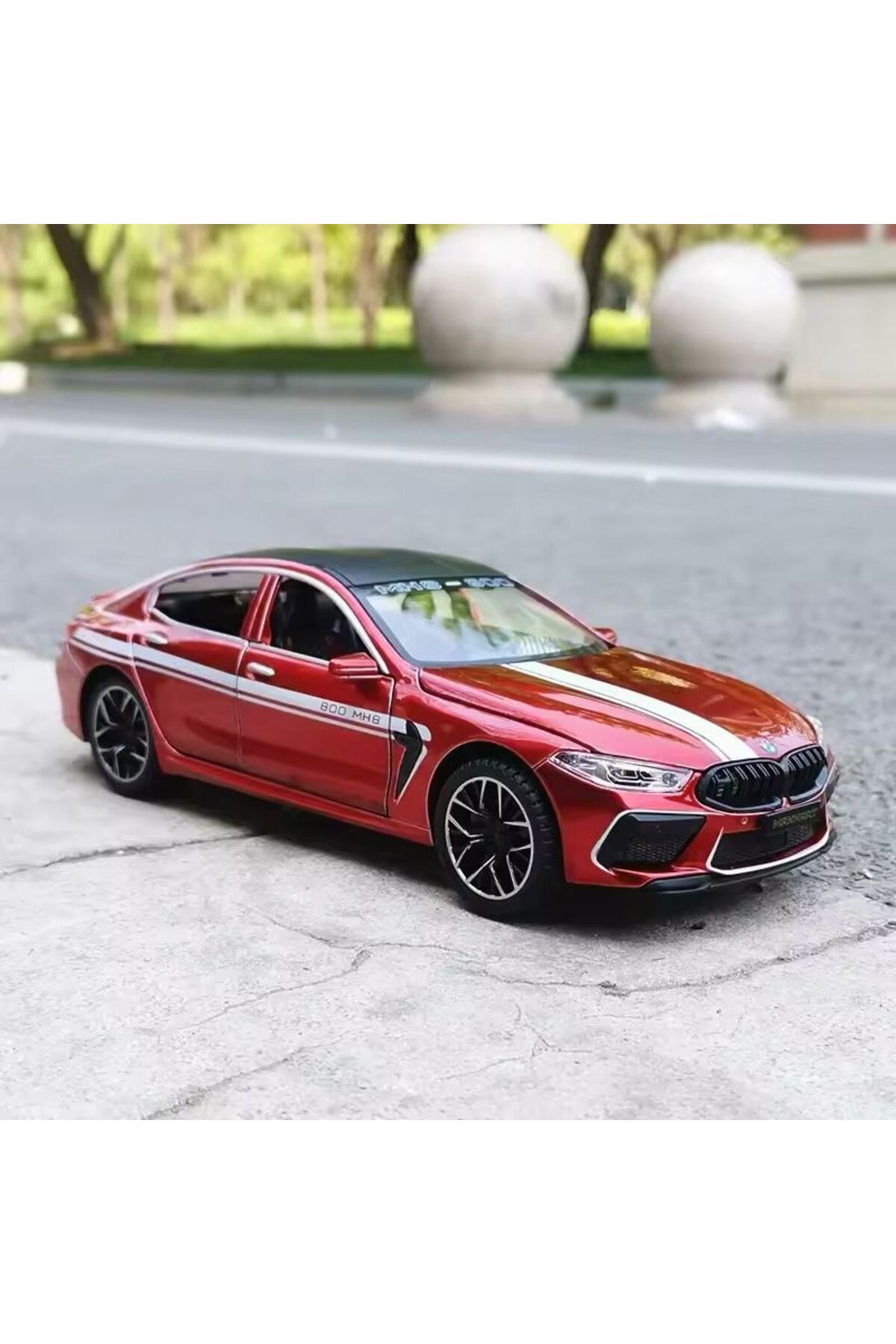 مدل خودرو 1:24 BMW M8 DIECAST درب صندوق عقب باز می شود MANHART از ترکیه scntoys