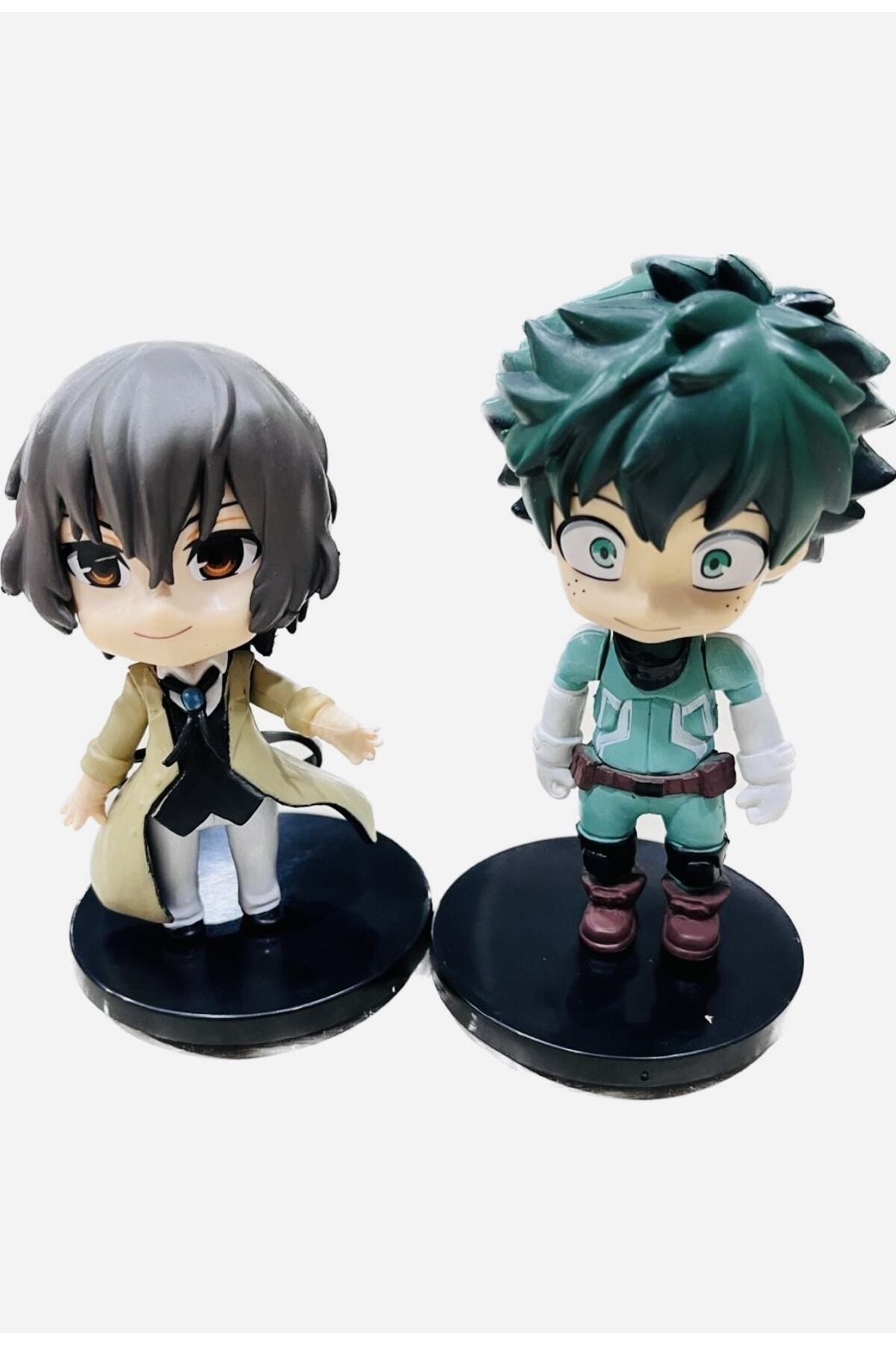 فیگور انیمه MY HERO ACADEMIA IZUKU MIDORIYA OSAMU DAZAI 10 سانتی متری پی وی سی اکشن دو + بسته هدیه از ترکیه oyuncakçı savaş & europe shop