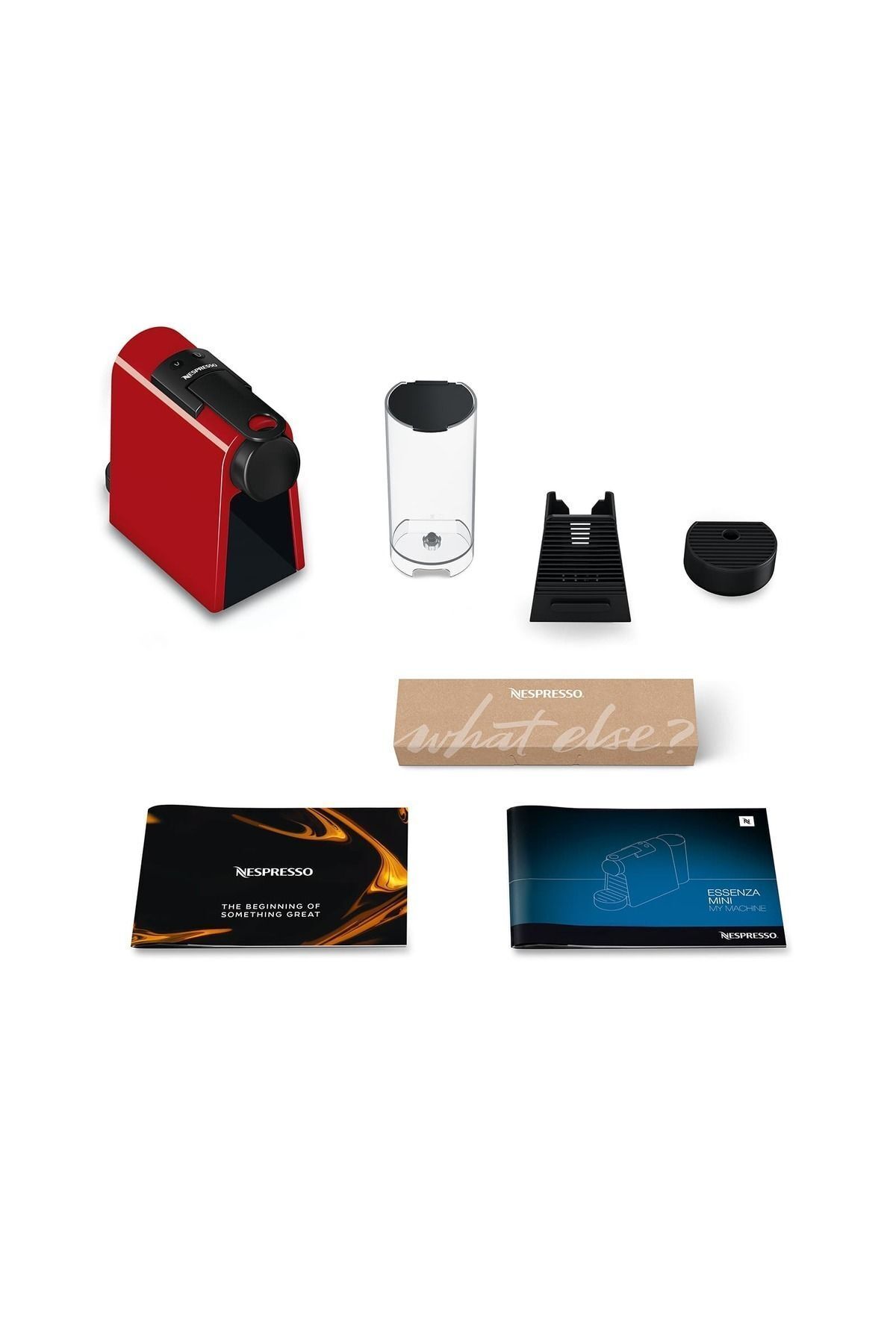 دستگاه اسپرسو و کاپوچینو قهوه ساز مینی D30 ESSENZA قرمز اورجینال Nespresso
